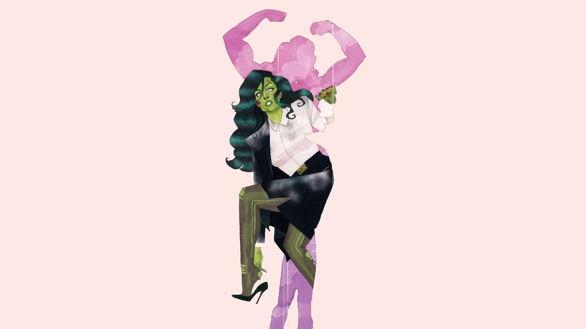 Comics, 1080P, She-Hulk, HD Wallpaper