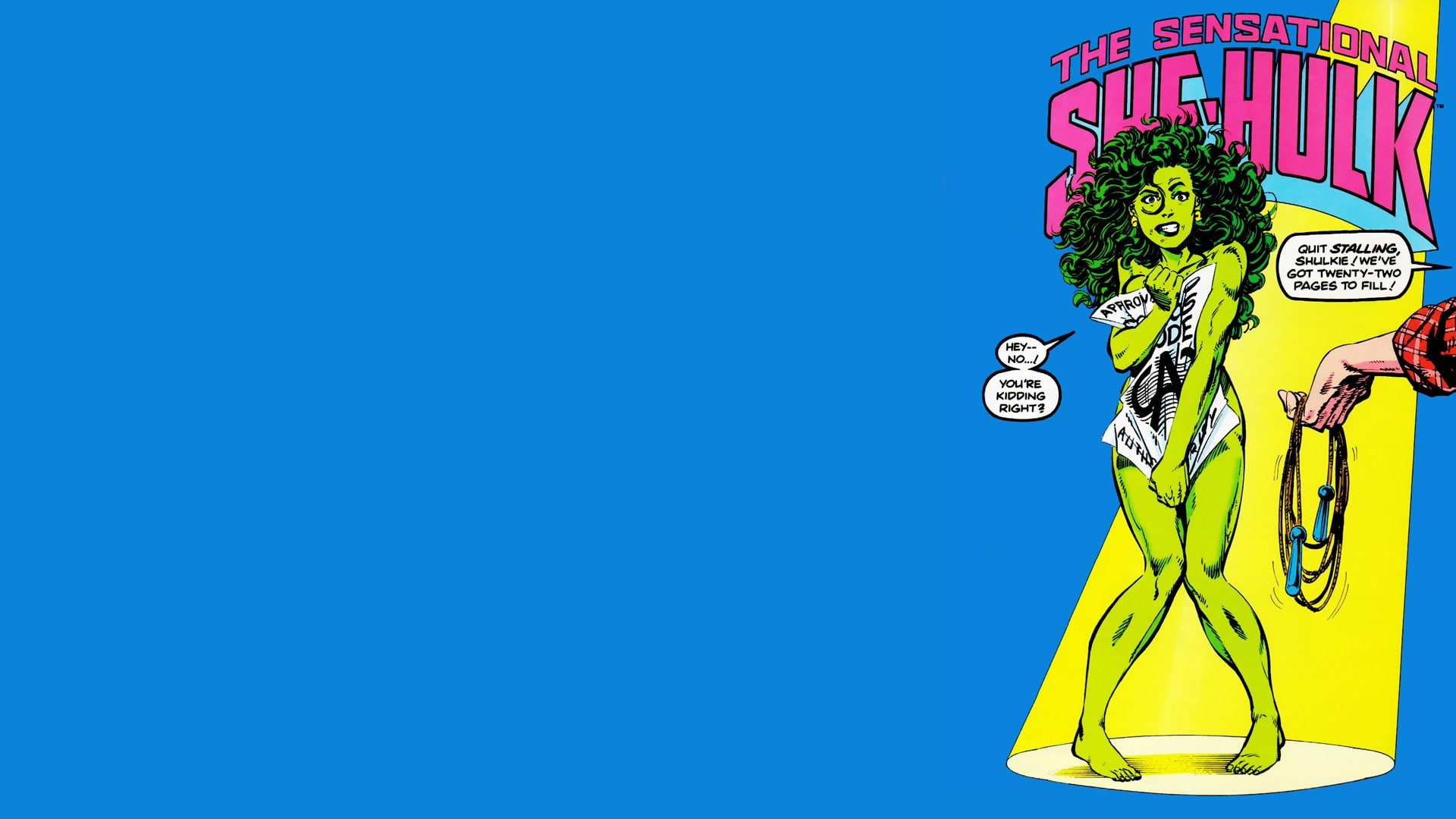 1080P, Comics, The Sensational She-Hulk, She-Hulk, HD Wallpaper