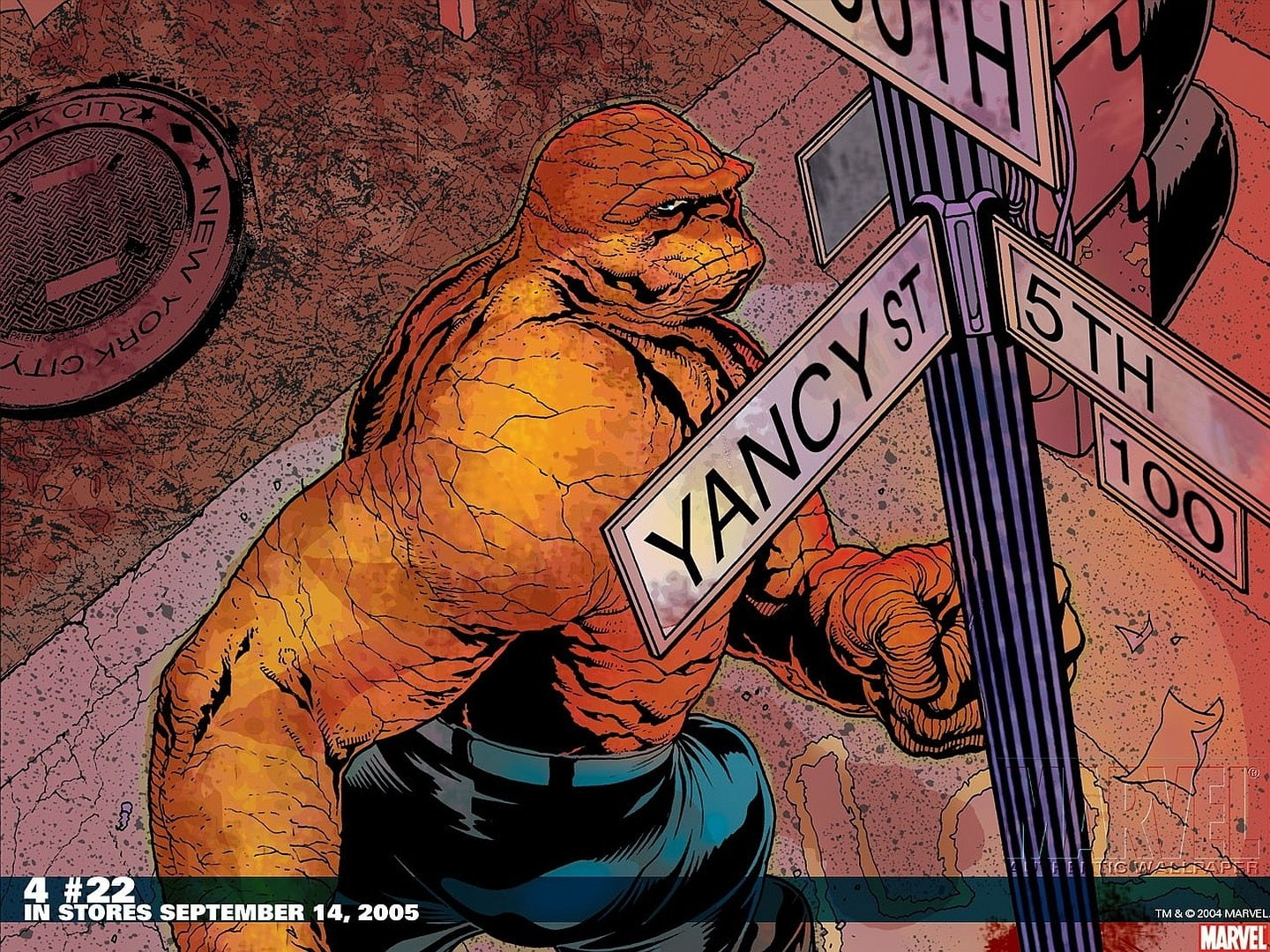Comics, 720P, Thing (Marvel Comics), Fantastic Four, HD Wallpaper
