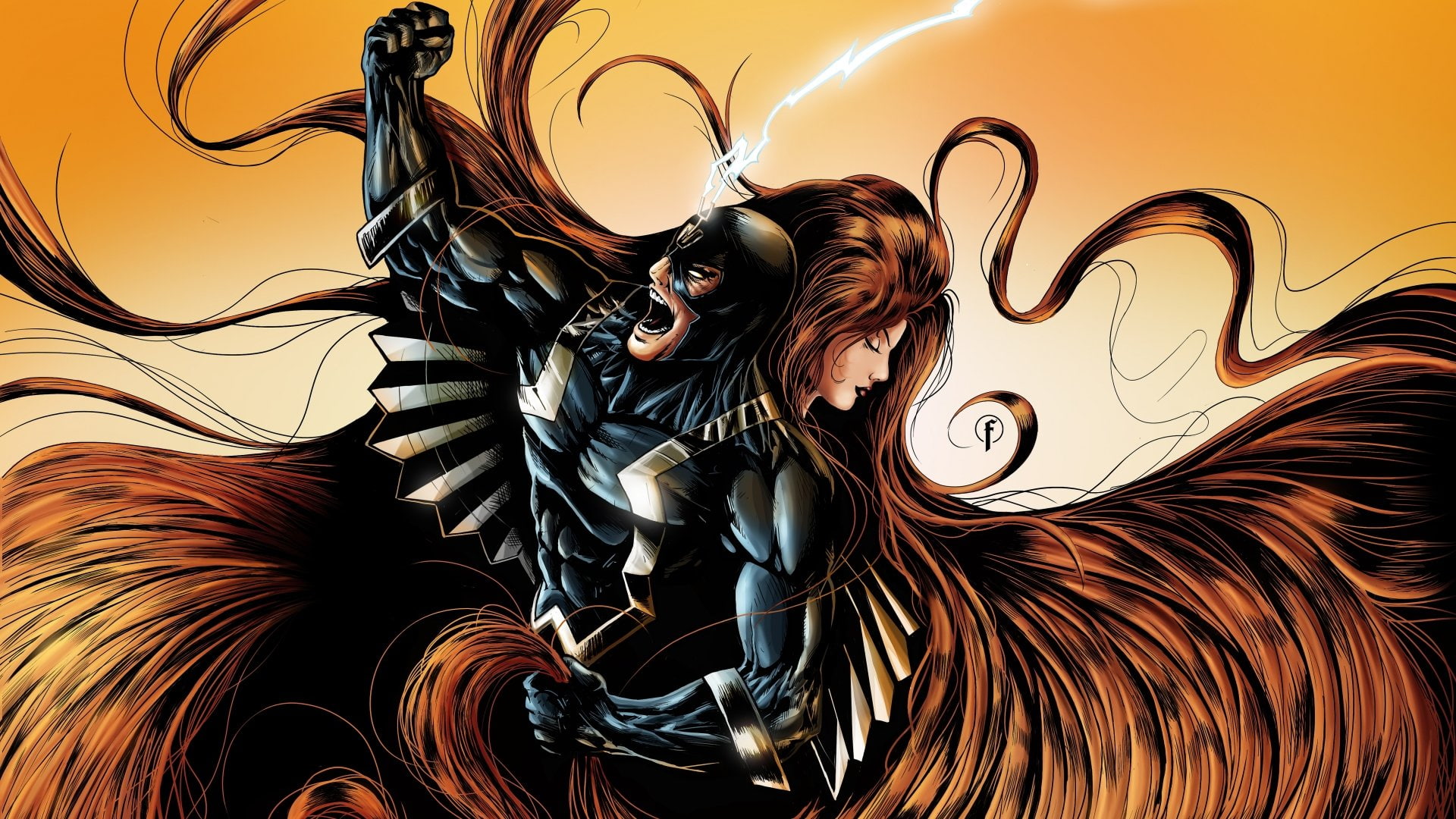 1080P, Comics, Black Bolt, HD Wallpaper
