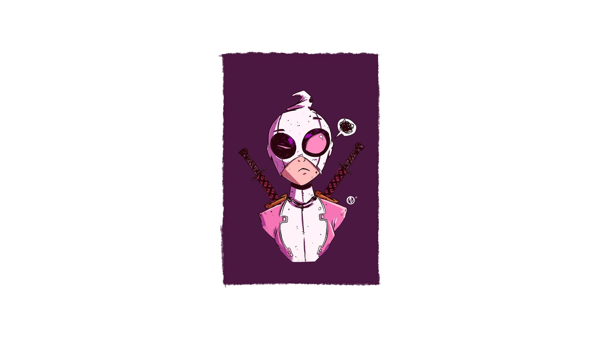 Comics, Marvel Comics, Gwenpool, 1080P, HD Wallpaper
