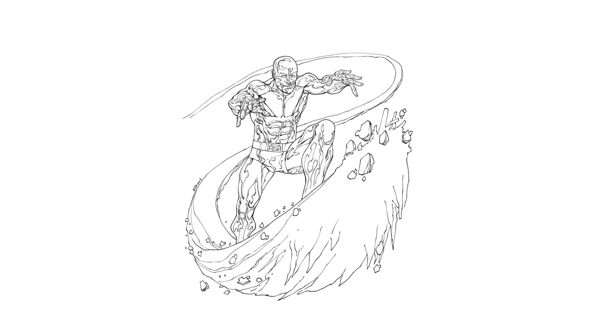 1080P, Iceman (Marvel Comics), X-Men, HD Wallpaper