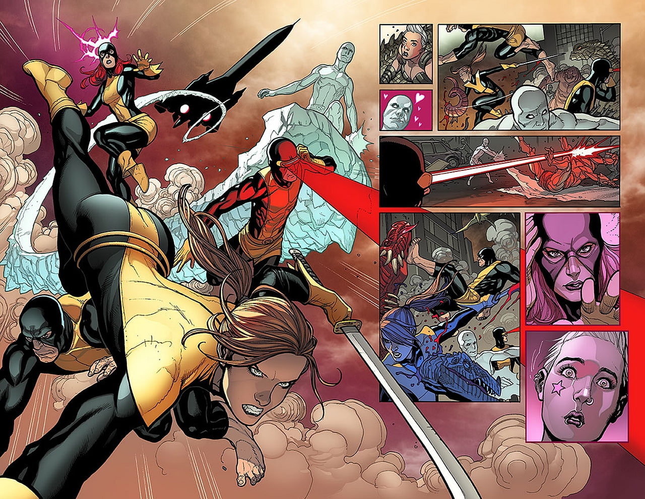 720P, Cyclops (Marvel Comics), X-Men, X-Men: Battle Of The Atom, Iceman (Marvel Comics), HD Wallpaper