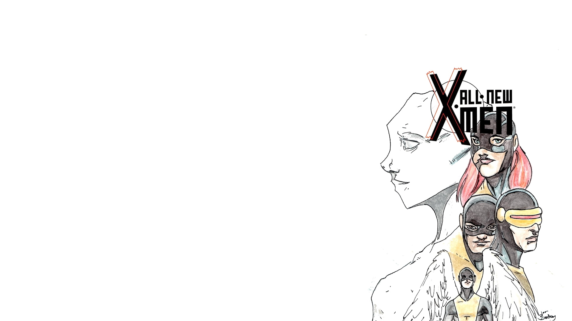 1080P, Angel, X-Men, Cyclops (Marvel Comics), HD Wallpaper