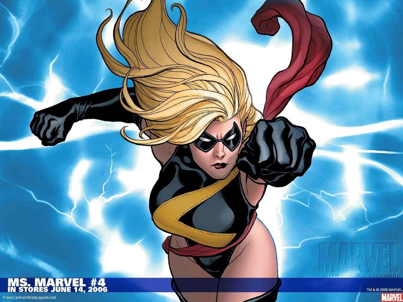 Comics, Ms. Marvel, 720P, HD Wallpaper