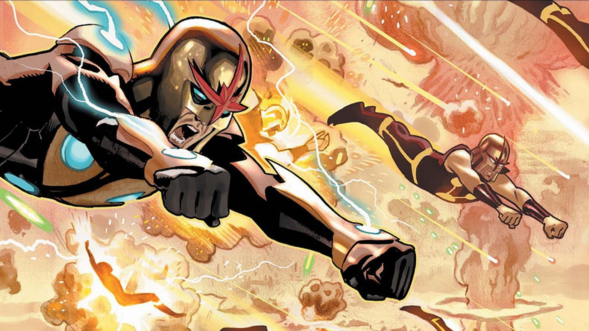 Comics, 1080P, Nova (Marvel Comics), Nova, Marvel Comics, HD Wallpaper