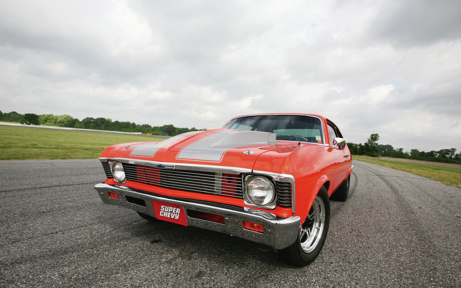 720P, Nova (Marvel Comics), Classic Car, Muscle Car, Hot Rod, Chevrolet, HD Wallpaper