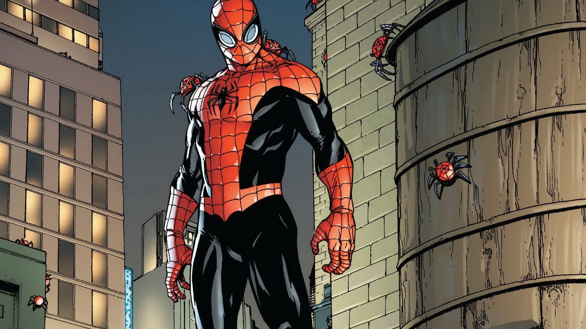 1080P, superior, octavius, otto, spider man, comics, marvel, HD Wallpaper