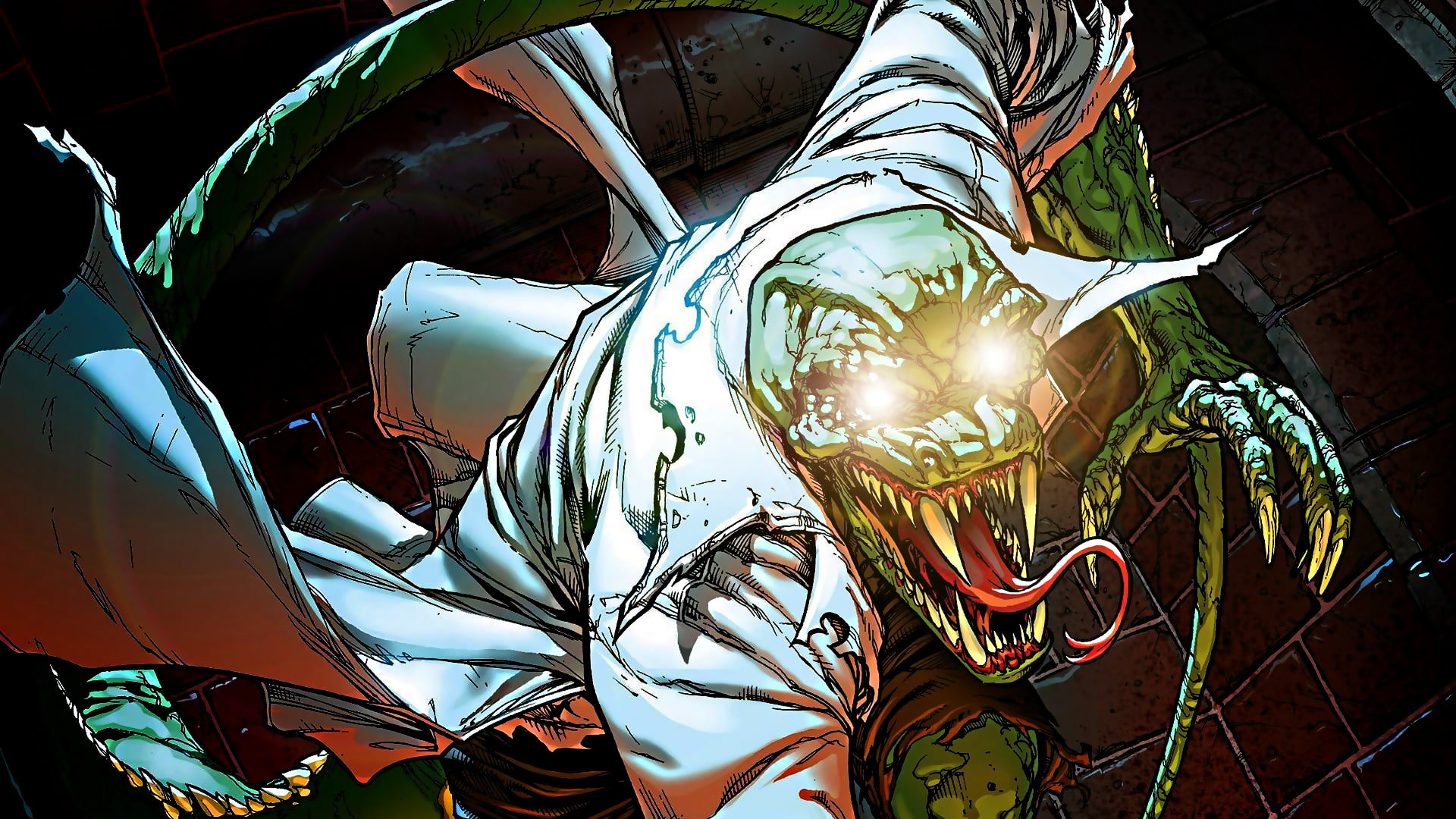 Spider-Man, Lizard (Marvel Comics), 1080P, HD Wallpaper