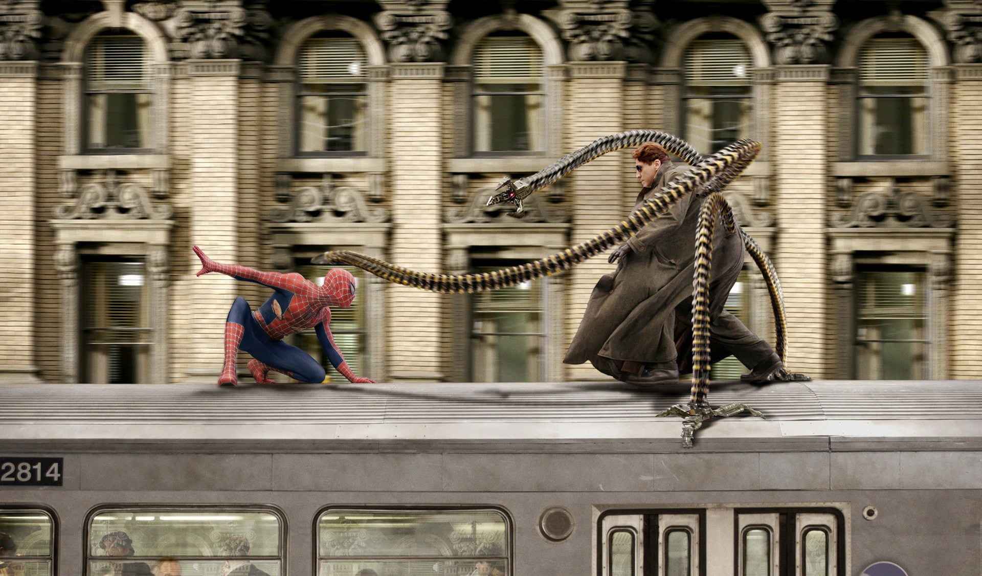 1080P, Spider-Man 2, Doctor Octopus, Spider-Man, HD Wallpaper