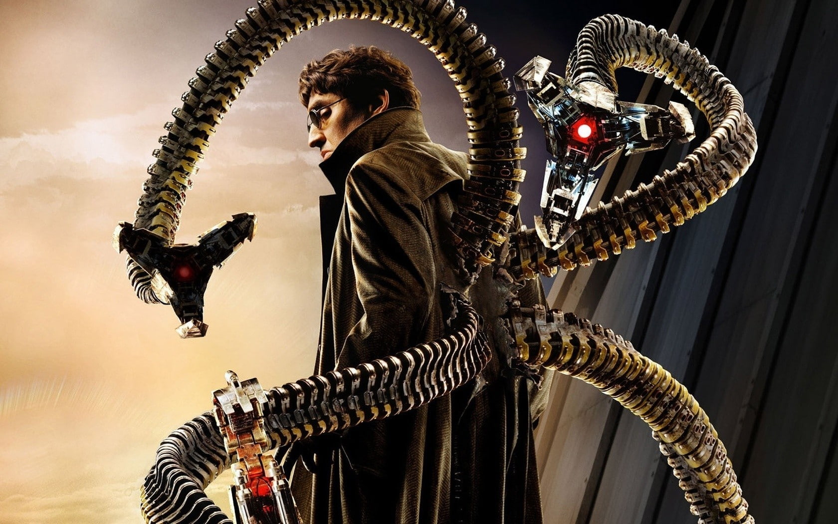 spiderman, 720P, doctor, spider man, octopus, movies, HD Wallpaper