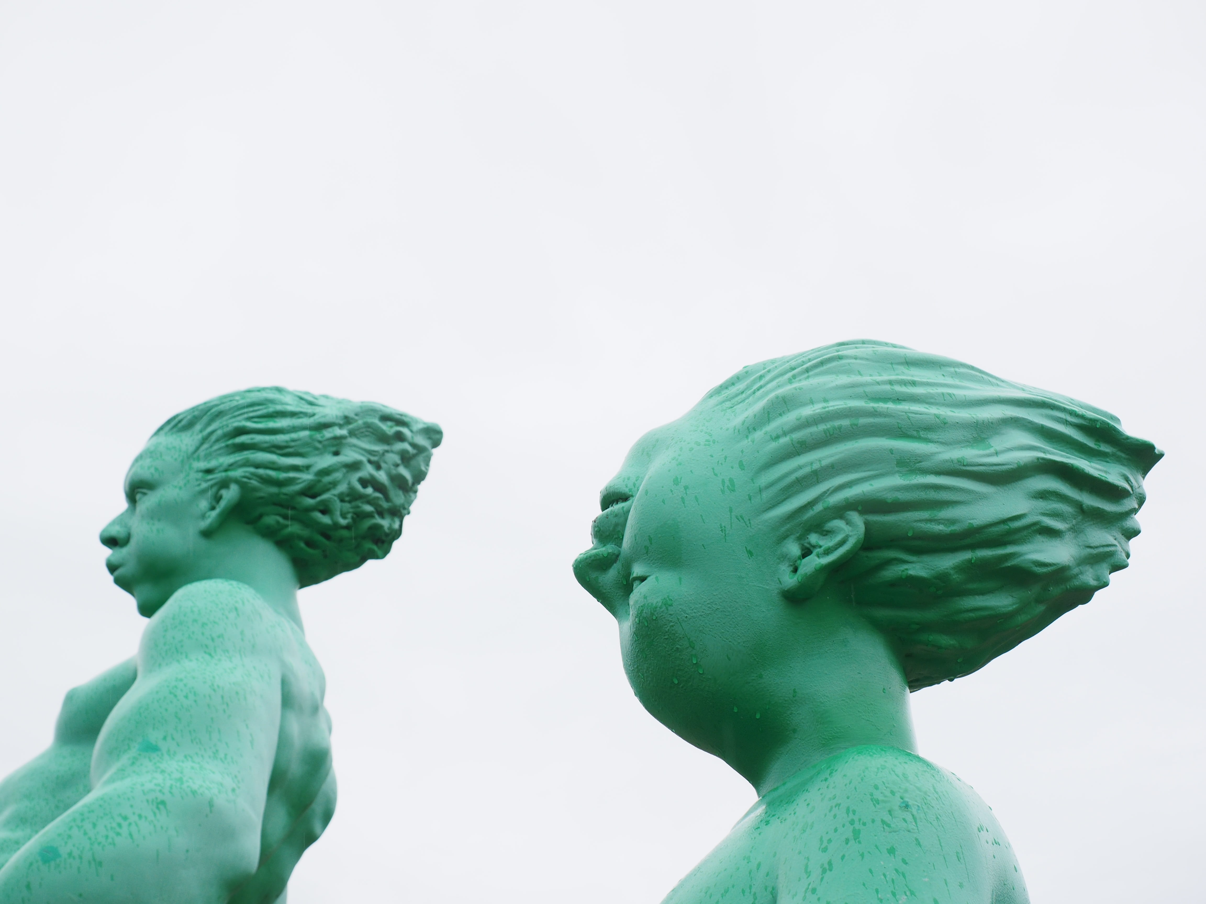 giant man, 4K, creativity, female likeness, low angle view, fine art statue, art and craft, representation, riesen, the traveler a giant in the wind, martin cloud, HD Wallpaper