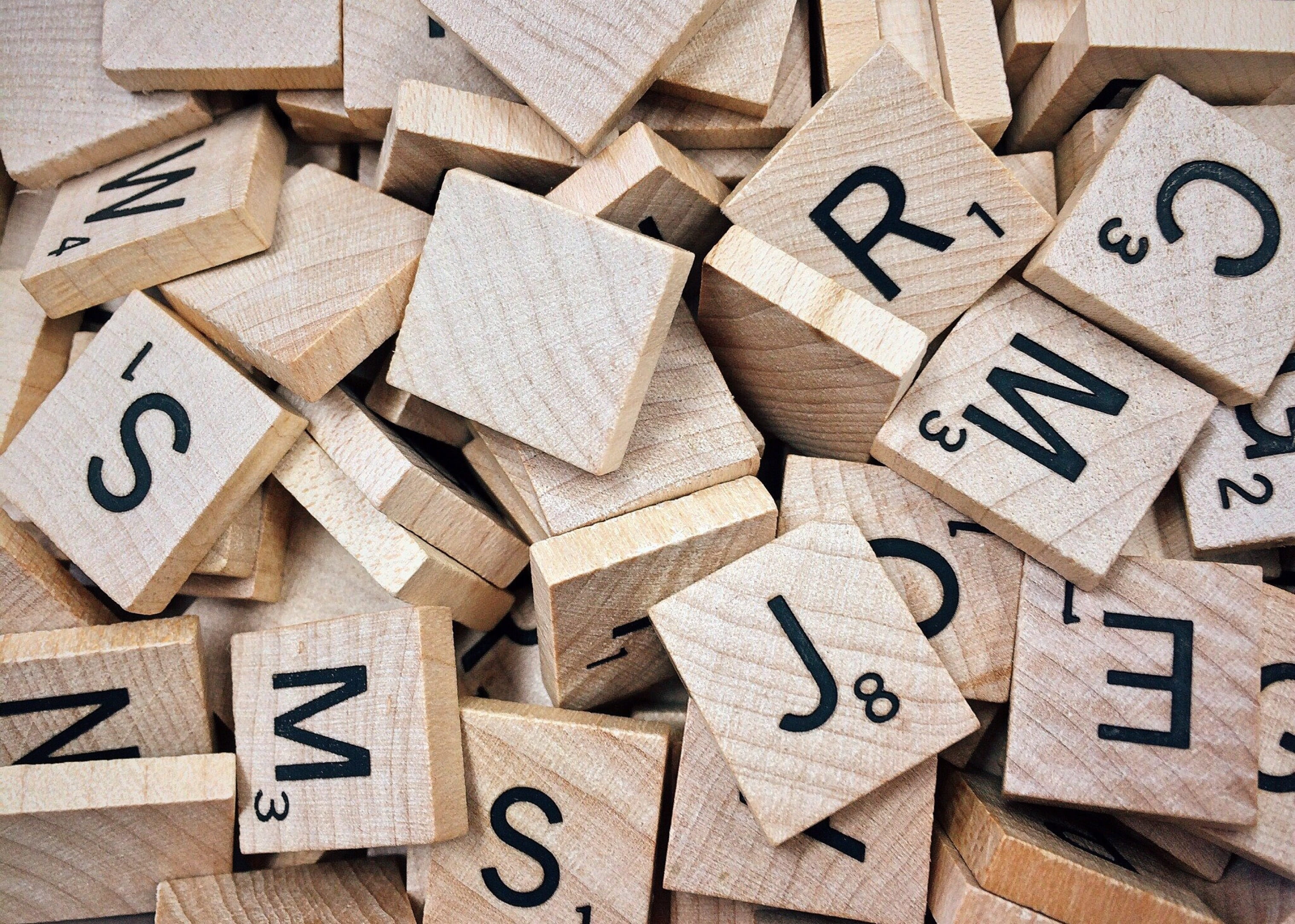 paper, block, brown, macro, wood - material, choice, letter, wooden, no people, play, indoors, still life, contemplation, toy block, typescript, number, HD Wallpaper