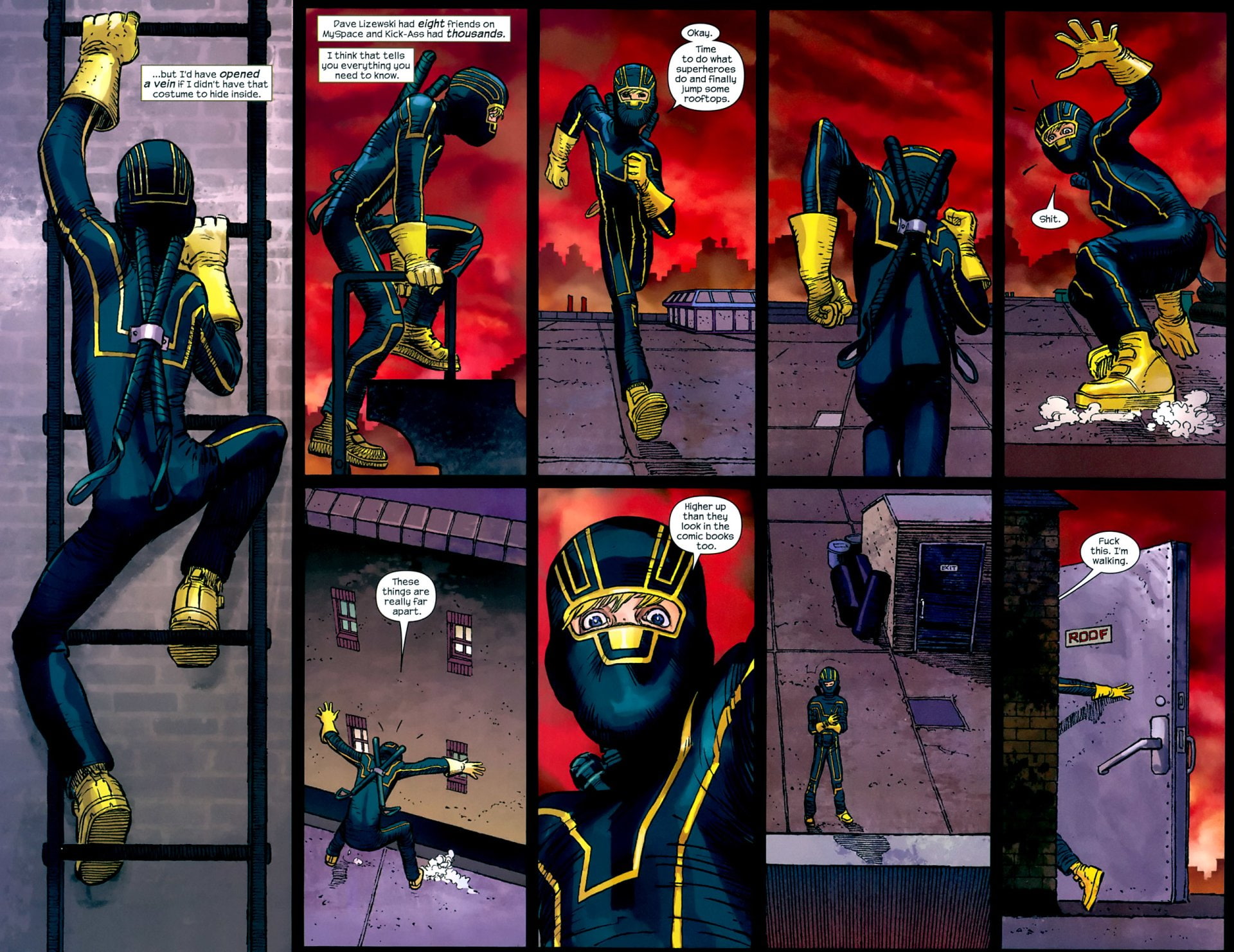 Kick-Ass, 1080P, Superhero, Comics, HD Wallpaper