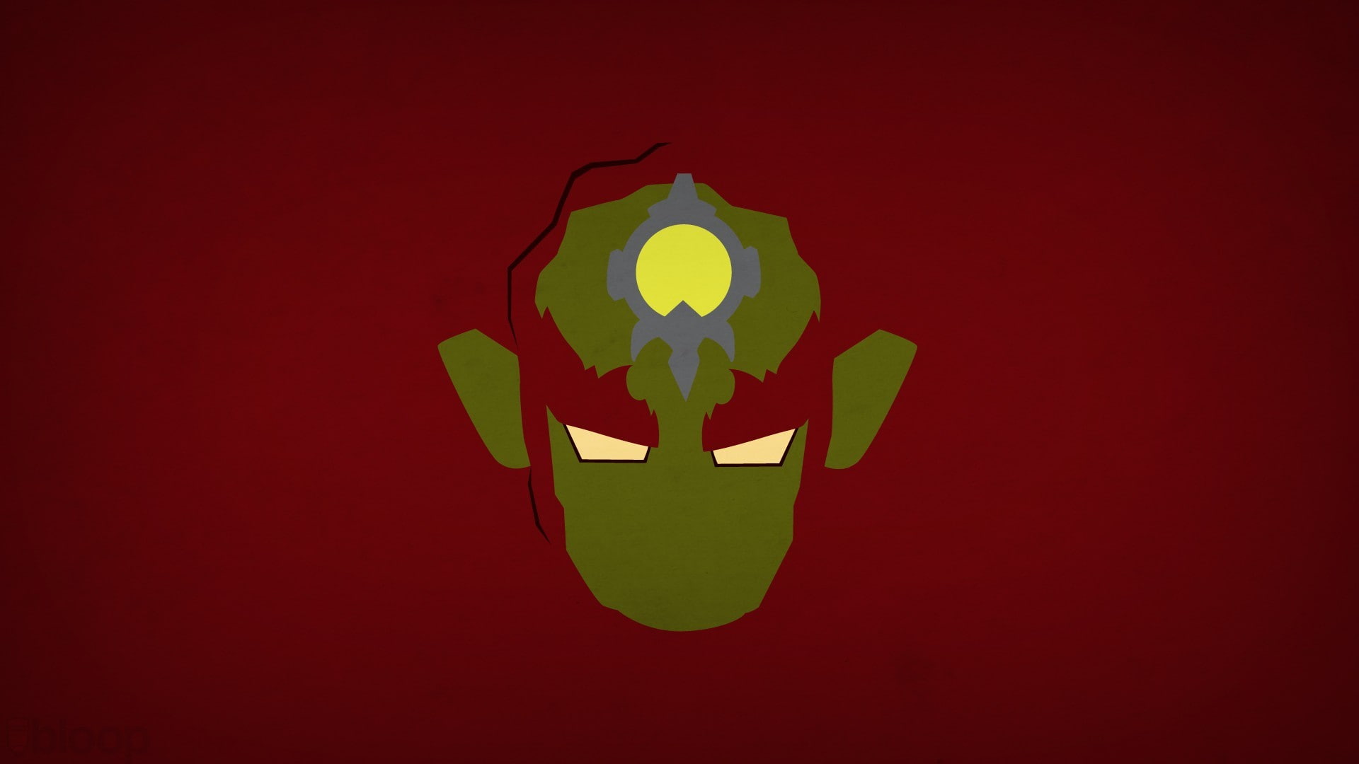Blo0p, Ganondorf, minimalism, 1080P, The Legend of Zelda, HD Wallpaper
