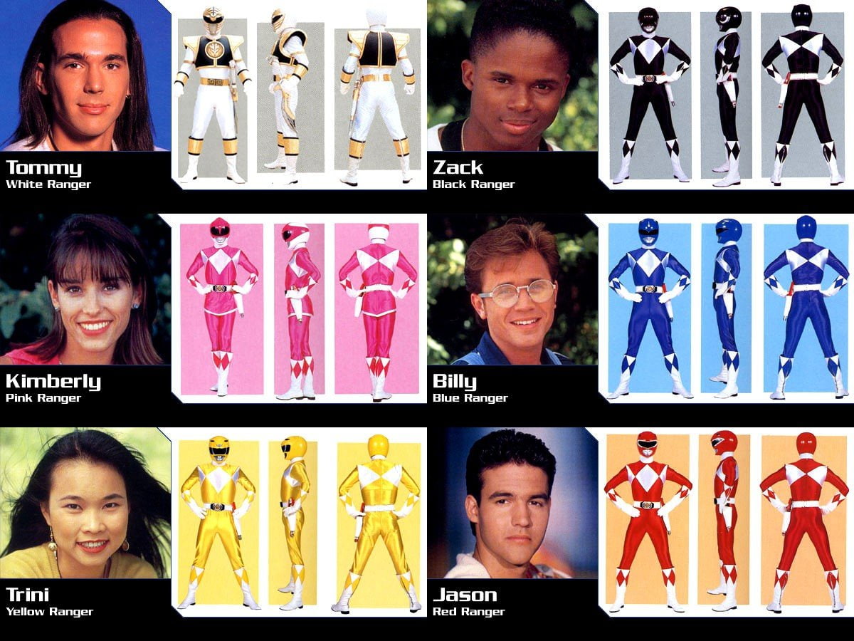 Mighty Morphin Power Rangers, 480P, HD Wallpaper