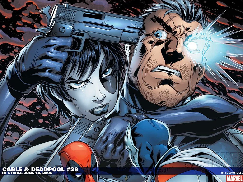 Cable (Marvel Comics), Deadpool, 480P, Cable and Deadpool, Comics, HD Wallpaper