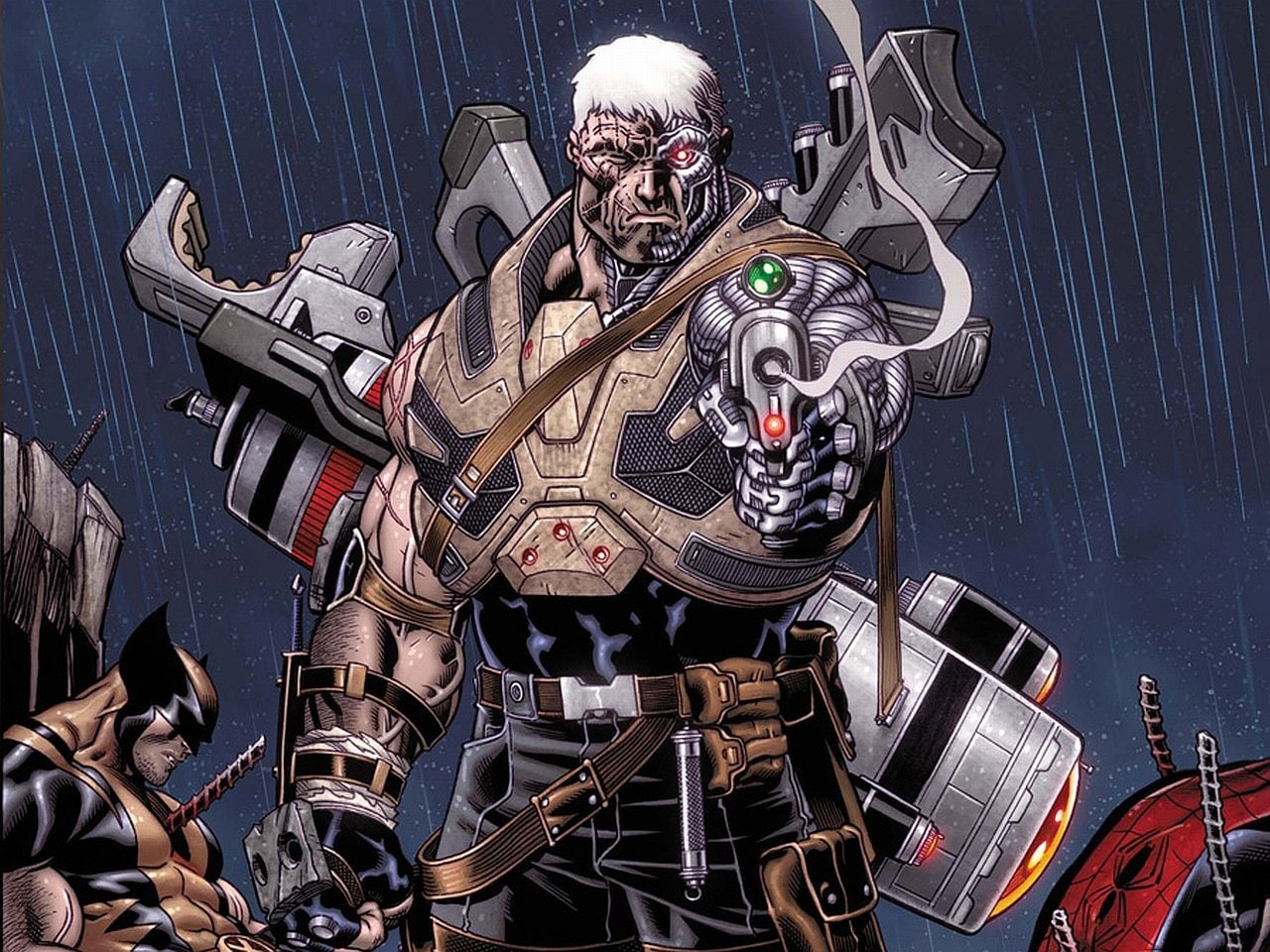 Spider-Man, Avengers, 720P, The Avengers, Wolverine, Cable (Marvel Comics), HD Wallpaper