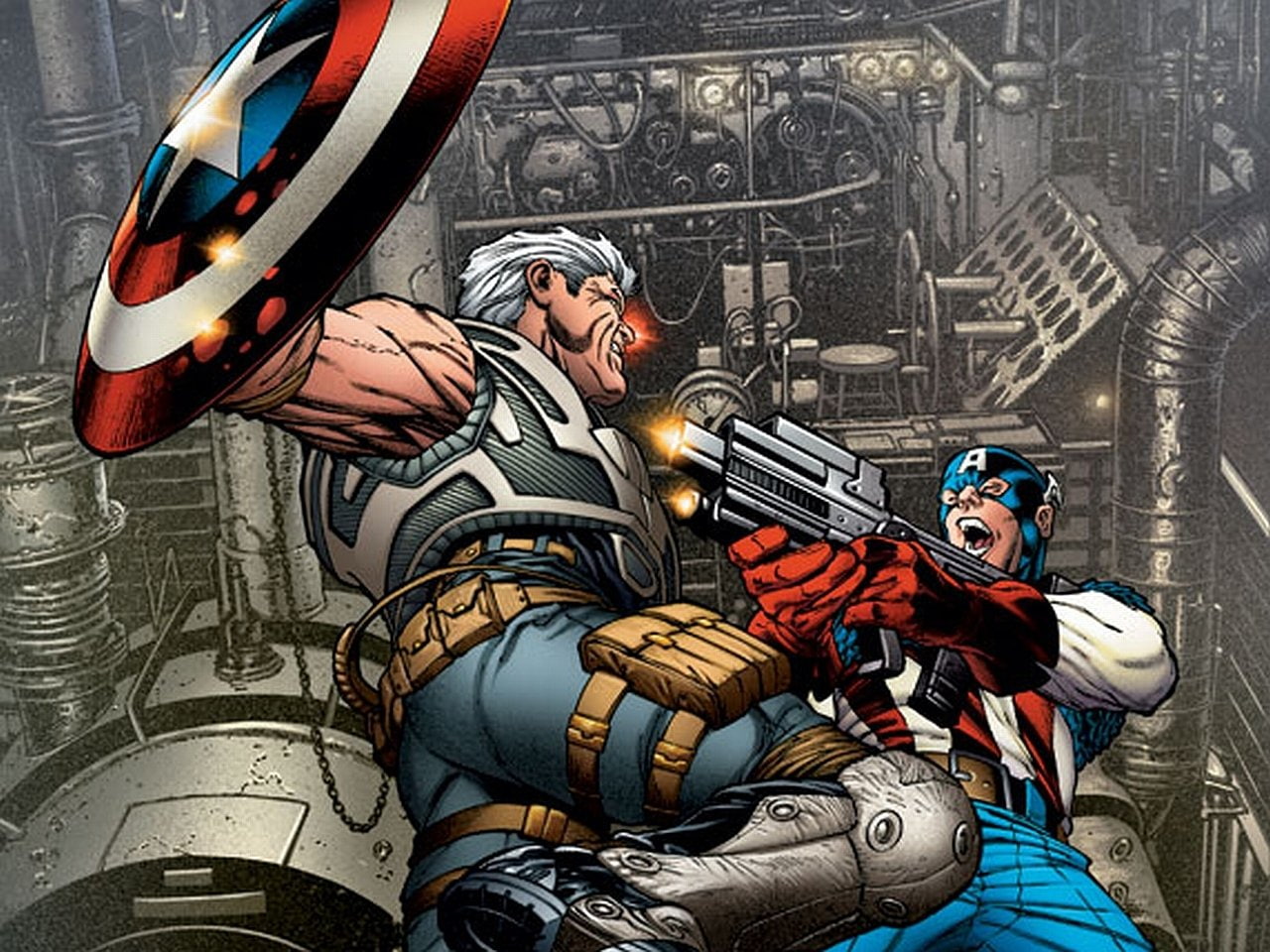 The Avengers, Captain America, Cable (Marvel Comics), Avengers, 720P, HD Wallpaper