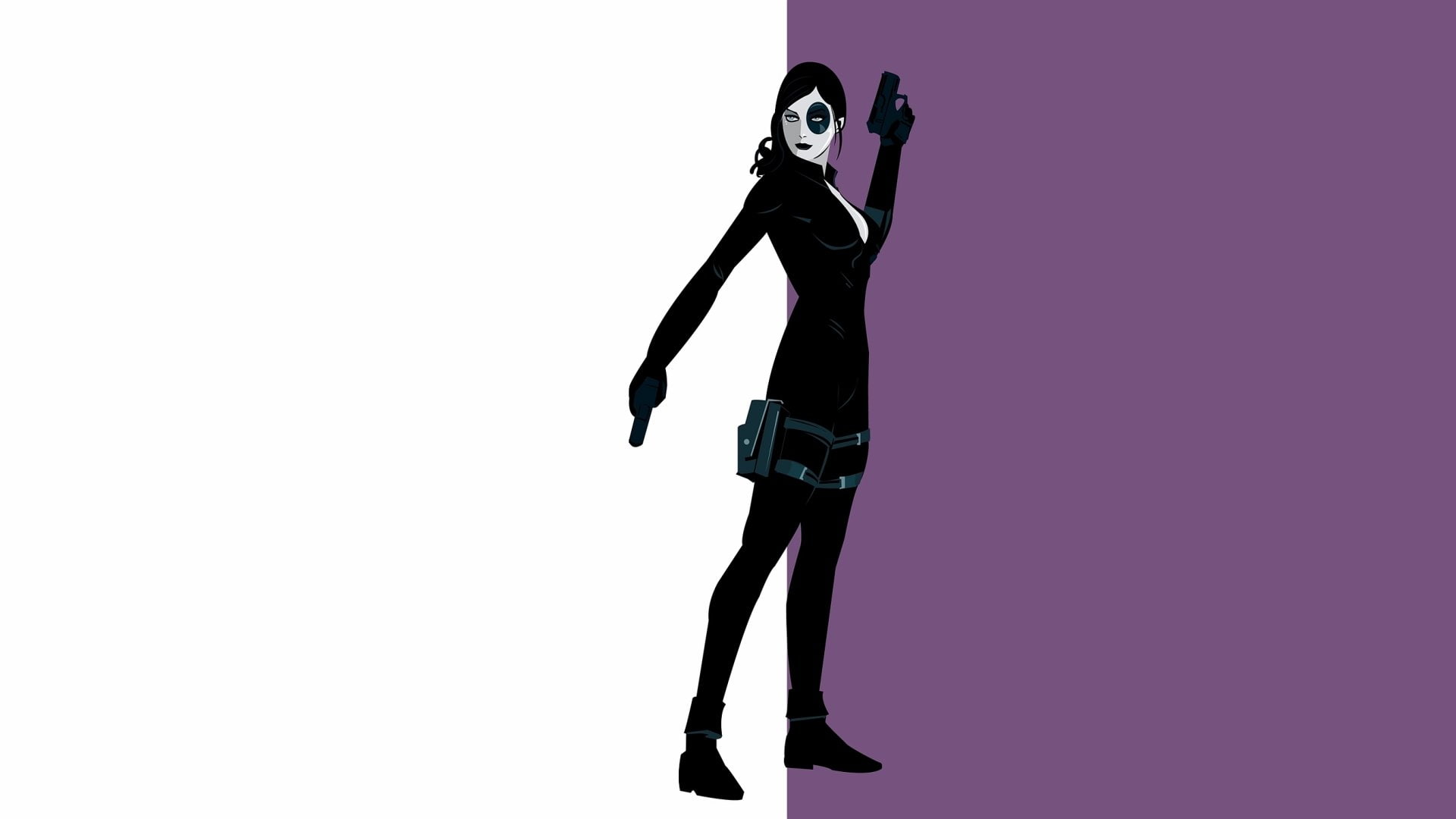 Domino (DC Comics), 1080P, Comics, Domino, HD Wallpaper