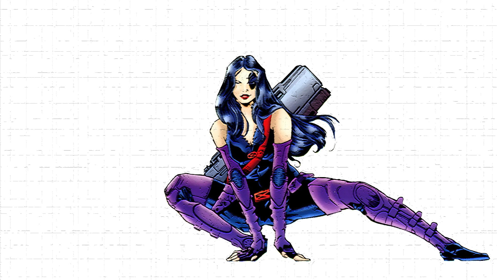 1080P, Domino, Comics, Domino (DC Comics), HD Wallpaper