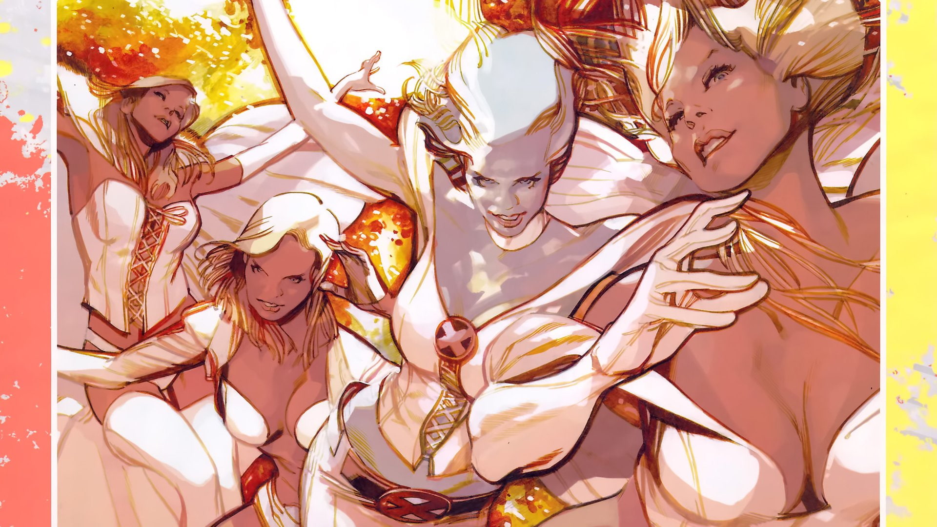 Comics, Emma Frost, 1080P, HD Wallpaper