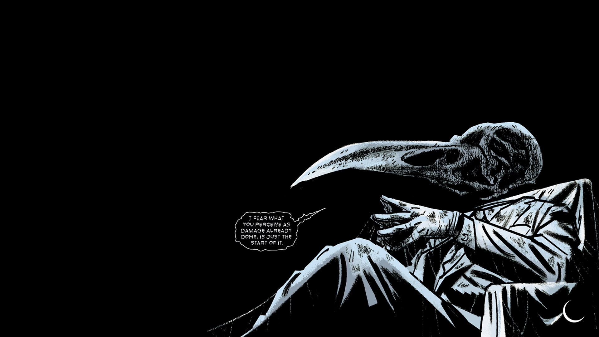 1080P, Comics, Moon Knight, HD Wallpaper