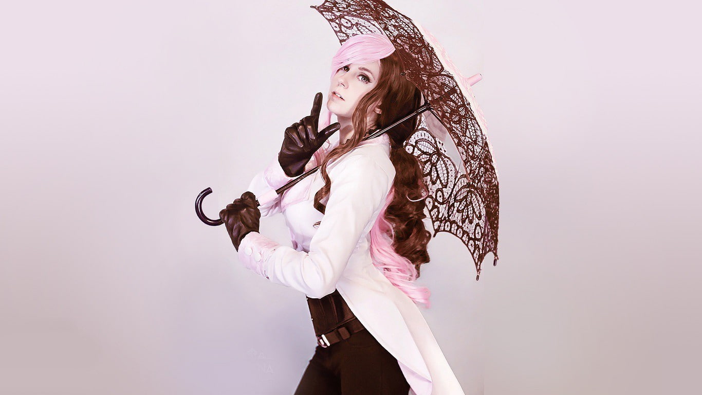 cosplay, umbrella, Neopolitan, RWBY, 720P, Sheena Duquette, HD Wallpaper
