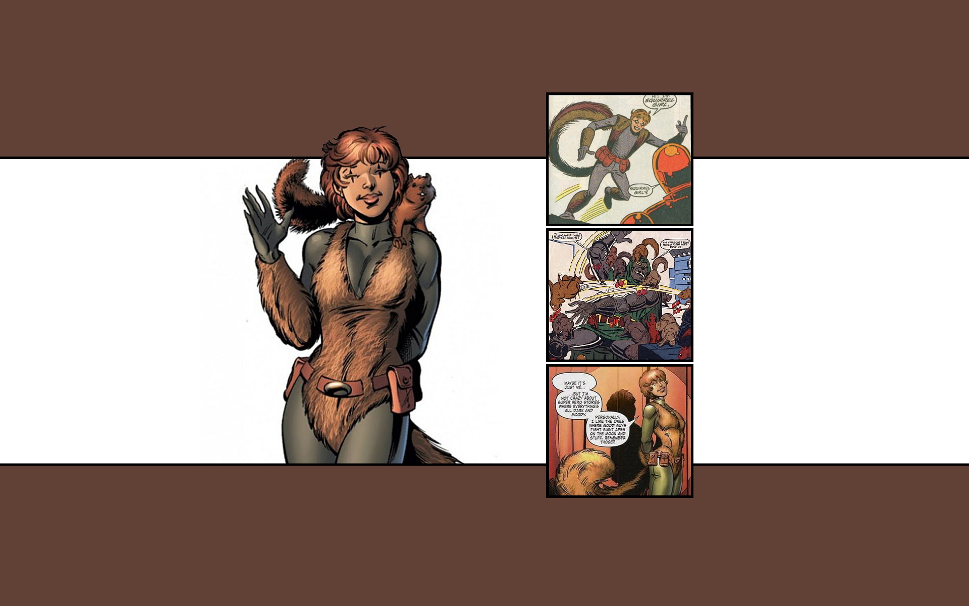 Comics, Squirrel Girl, 1080P, HD Wallpaper