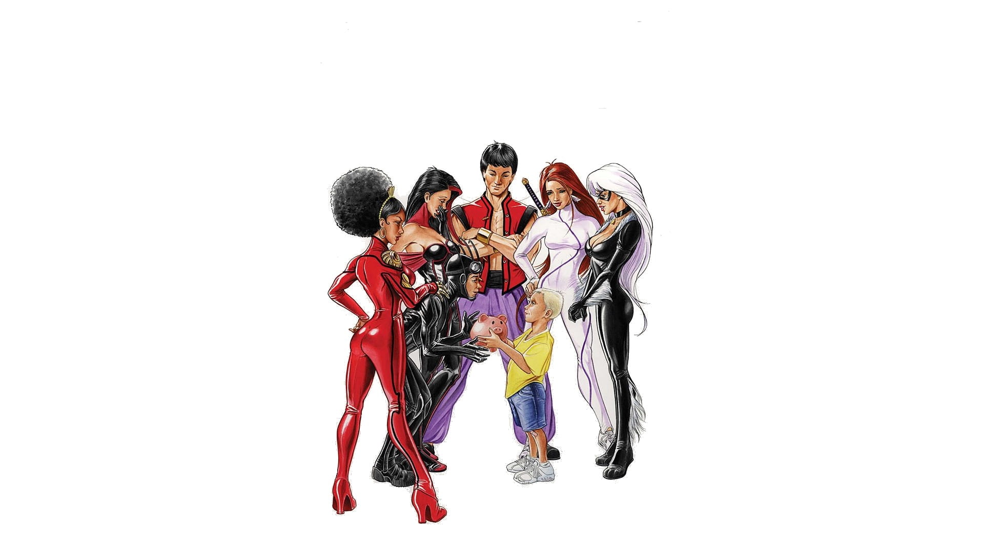heroes for hire, 1080P, HD Wallpaper