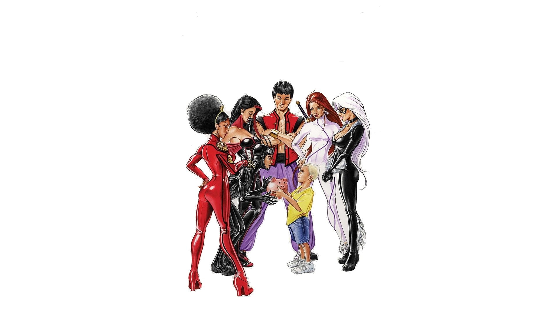 1080P, Heroes For Hire, Comics, HD Wallpaper