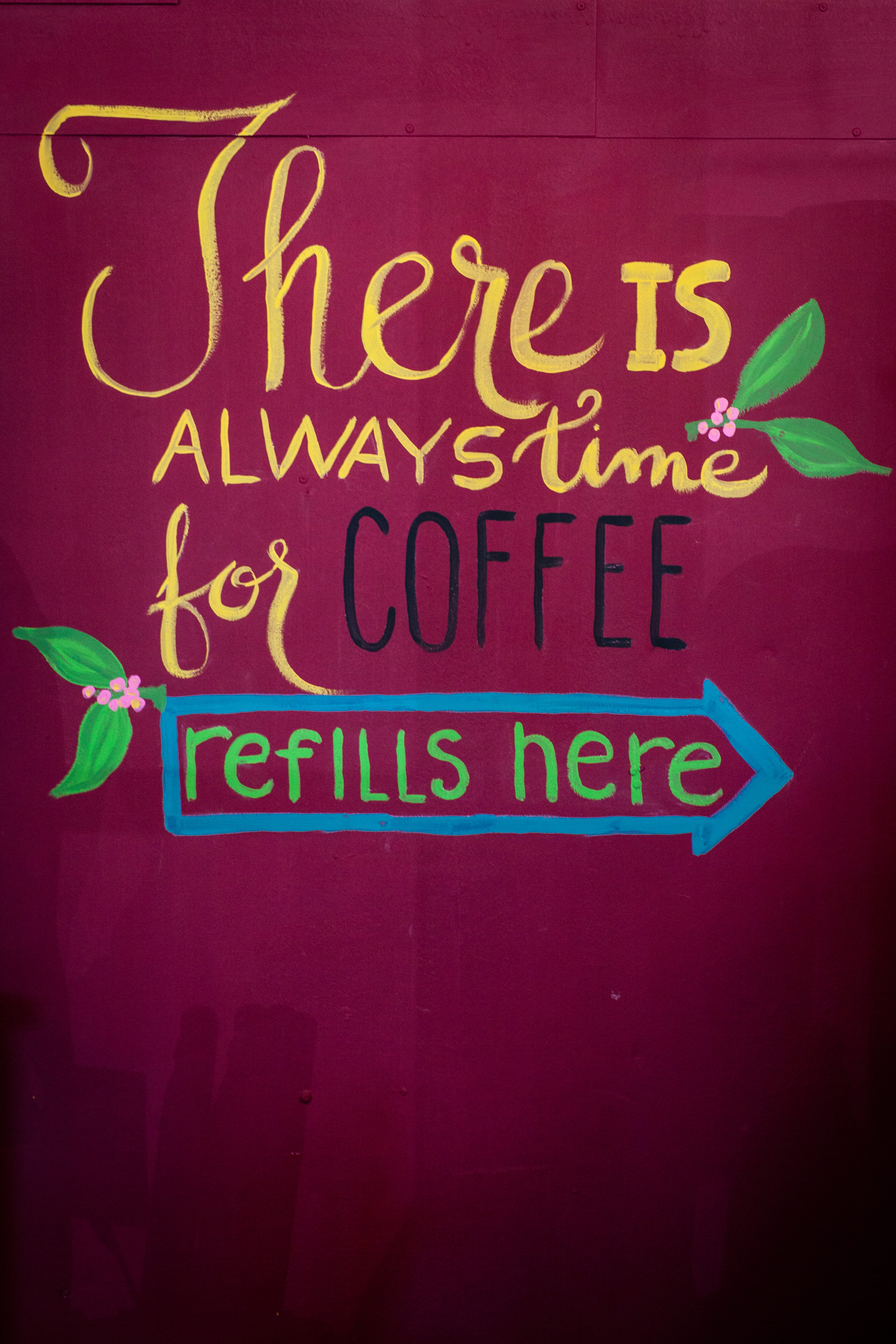 illuminated, capital letter, printed, pink color, always, neon, creativity, message, western script, coffee, close-up, refills, time, text, wall - building feature, Phone HD Wallpaper