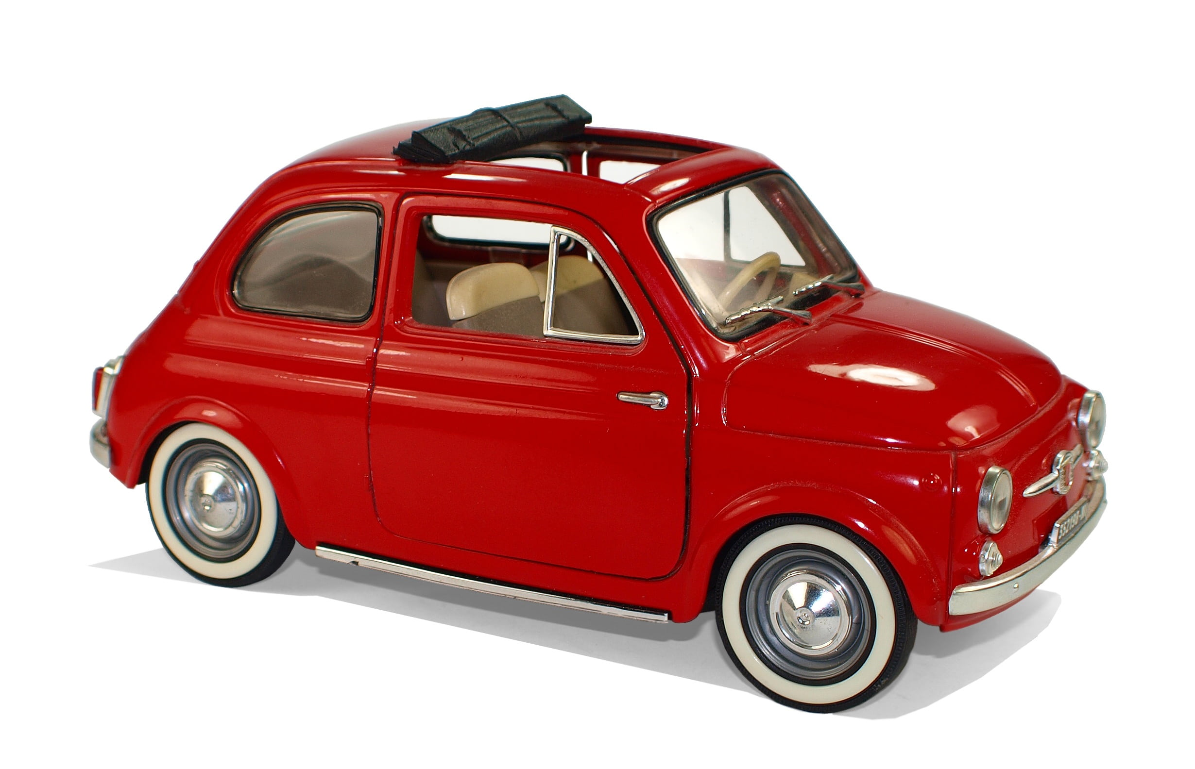 1080P, transportation, car, small, day, cut out, retro styled, motor vehicle, fiat, collect, door, white color, model cars, land vehicle, hobby, business, HD Wallpaper