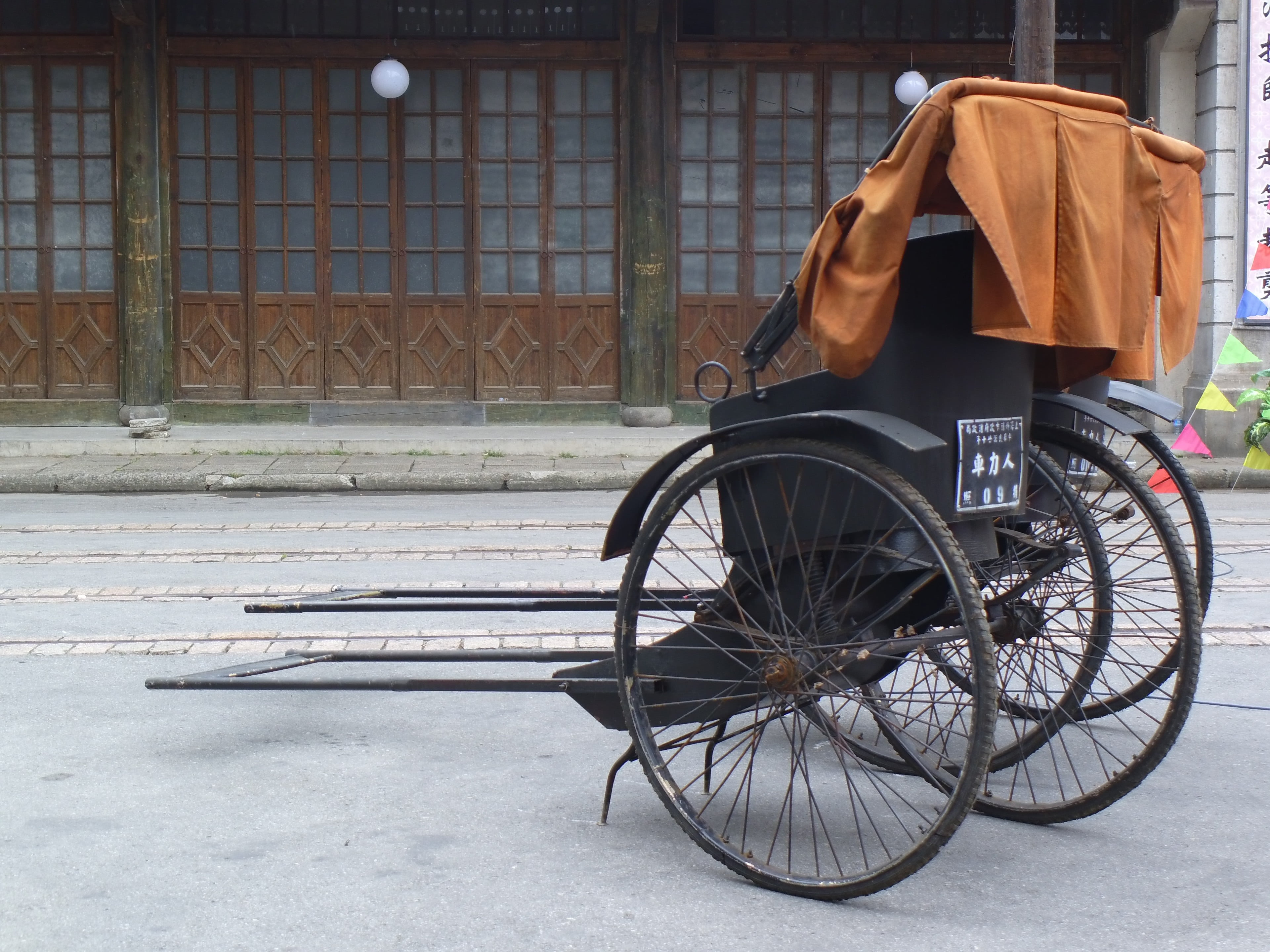 land vehicle, city, parking, building, bicycle, pier, mode of transportation, old shanghai, street, 4K, nature, road, transportation, day, wheel, no people, HD Wallpaper