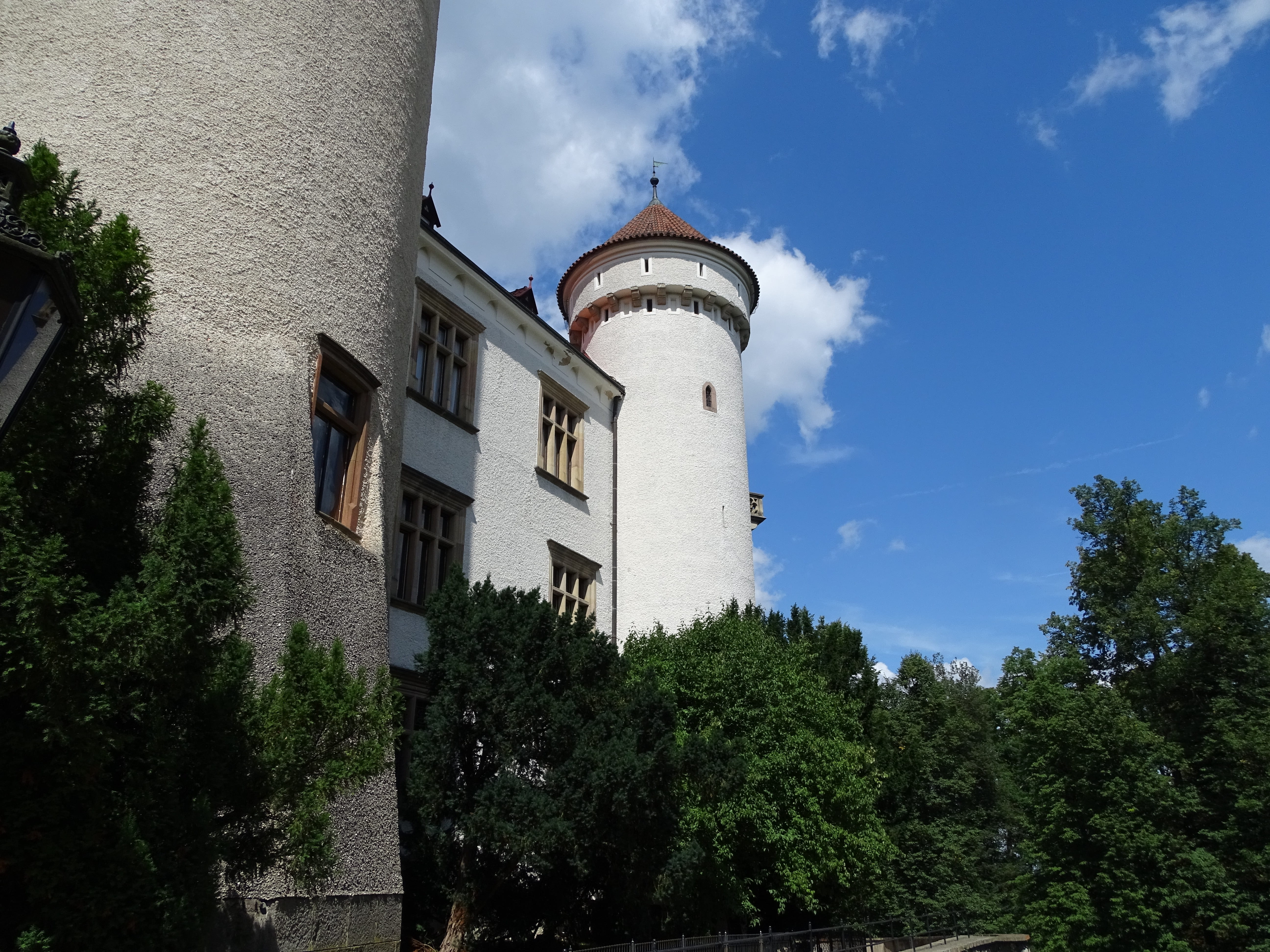 the past, old building, outdoors, clouds, built structure, heaven, castle, historical, building exterior, things to do, architecture, sky, české středohoří, HD Wallpaper