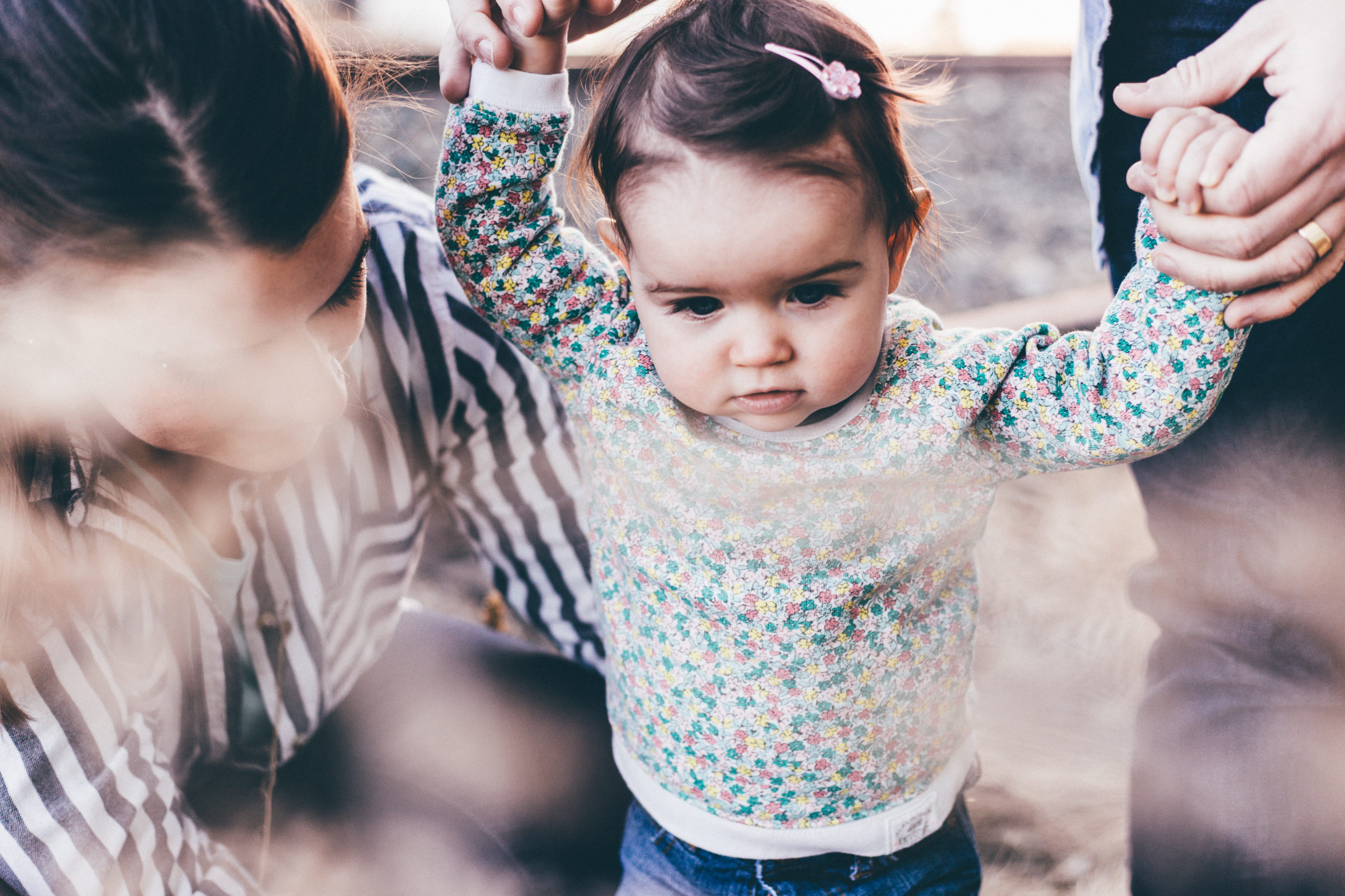 baby, kid, care, girls, people, hairclip, childhood, parent, women, learning, 5K, woman, fashion, child, style, support, mom, bonding, arms, real people, HD Wallpaper