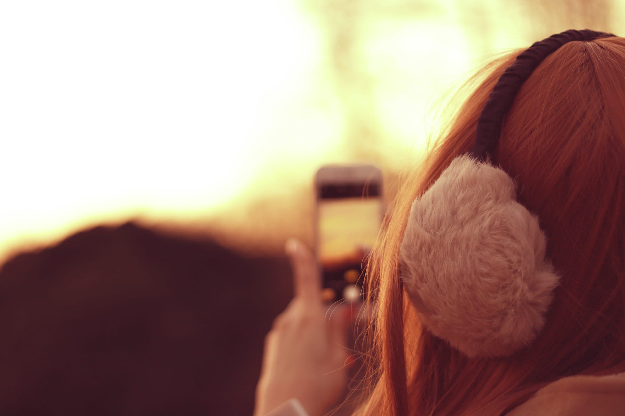 woman, outdoors, one person, hairstyle, human head, 1080P, close-up, lifestyles, nature, love, redhead, childhood, focus, young Women, selective, adult, HD Wallpaper