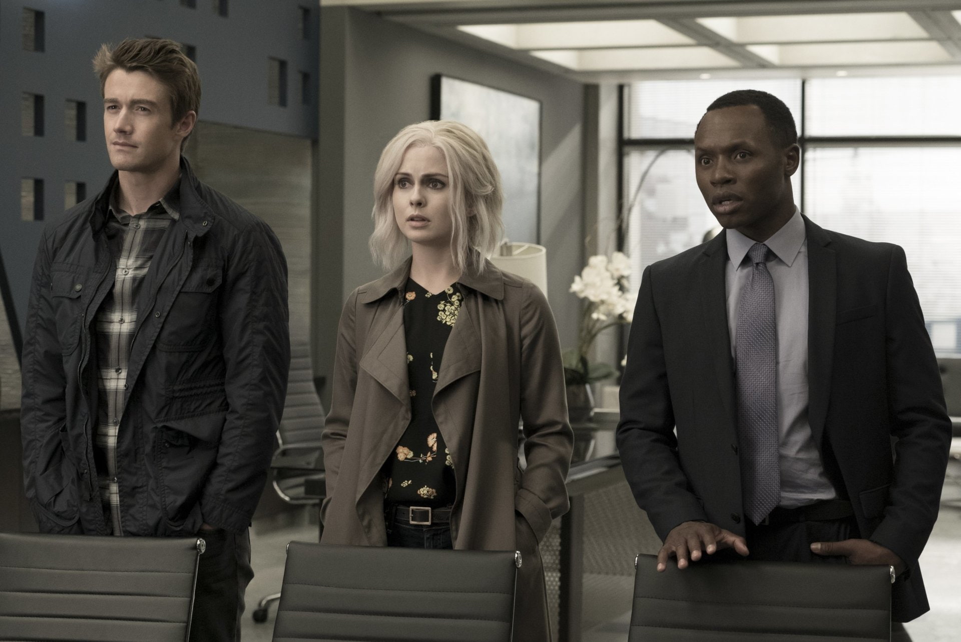Malcolm Goodwin, Robert Buckley, Clive Babineaux, Liv Moore, iZombie, Major Lilywhite, Rose McIver, 1080P, TV Show, HD Wallpaper