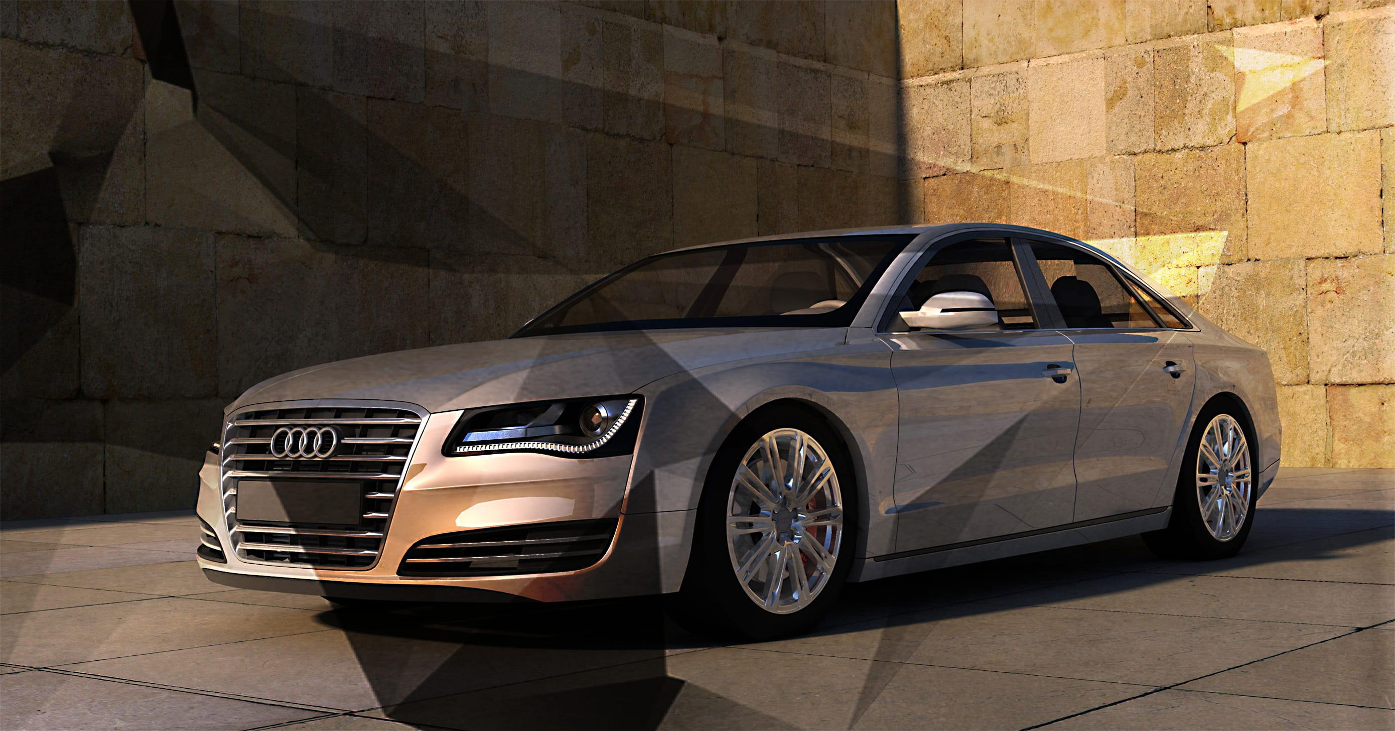 floor, contour, design, city, no people, transportation, audi, black color, auto, racing car, reflection, history, wheel, architecture, wealth, visualization, HD Wallpaper