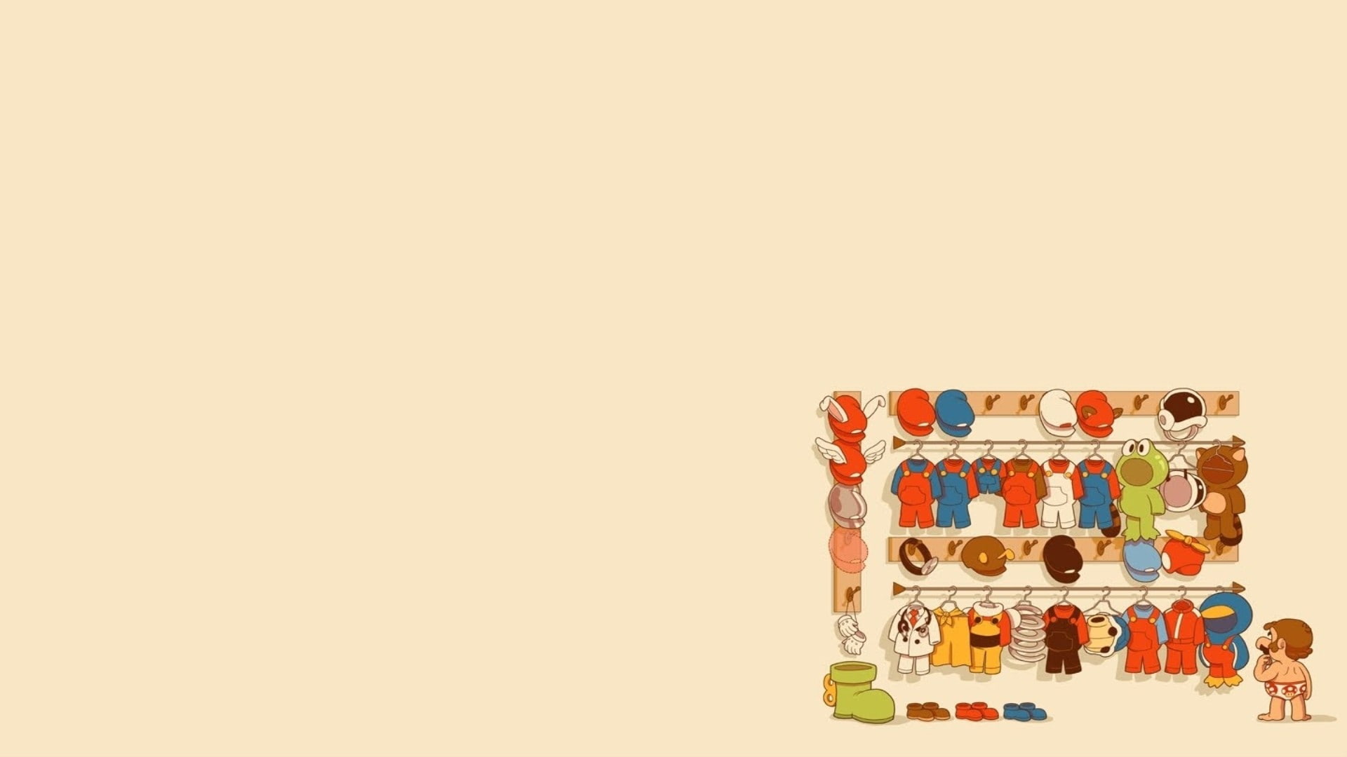 art and craft, vibrant color, copy space, choice, yellow, colored background, variation, luxury, studio shot, business, cut out, large group of objects, HD Wallpaper