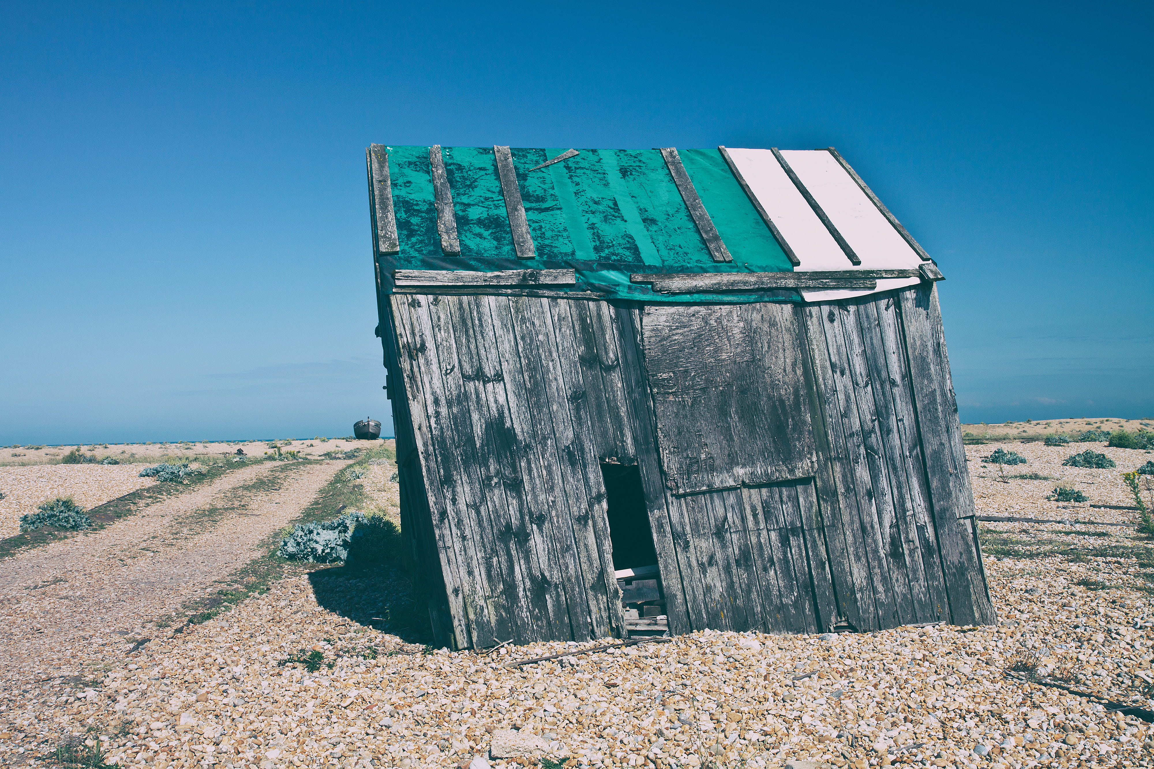 Dungeness, landscape, close-up, ruined, captured, sky, run-down, architecture, scenics - nature, England, nature, old, land, wood - material, color Image, HD Wallpaper