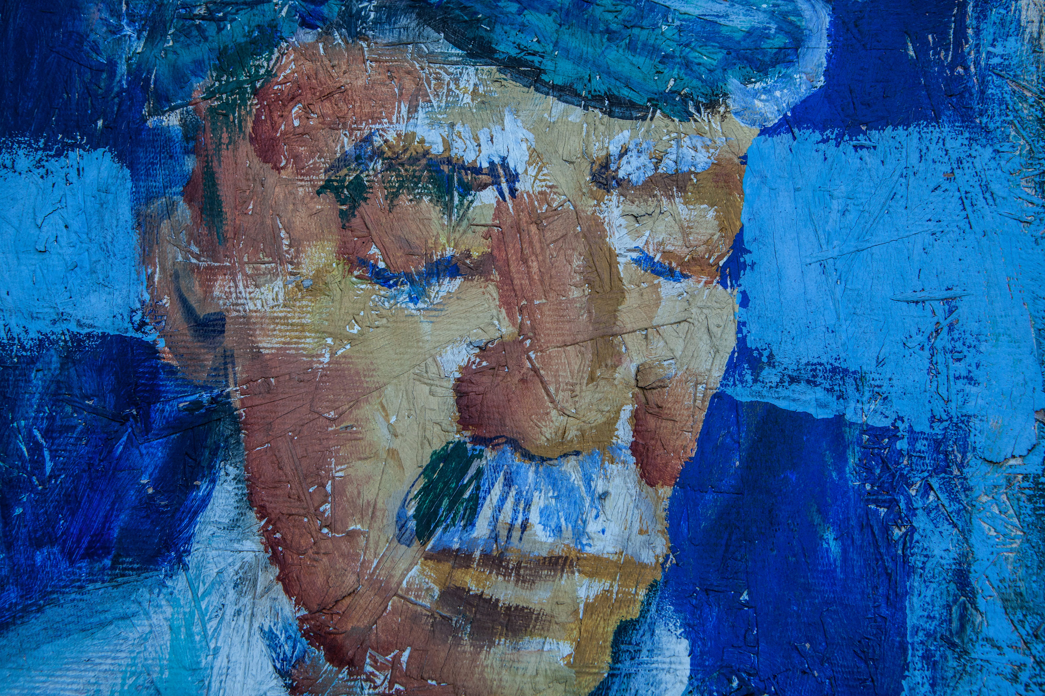 adult, England, old, blue, adults only, wood, wood - material, fine art painting, shot, Kent, art, various, full frame, art and craft, no people, close, HD Wallpaper