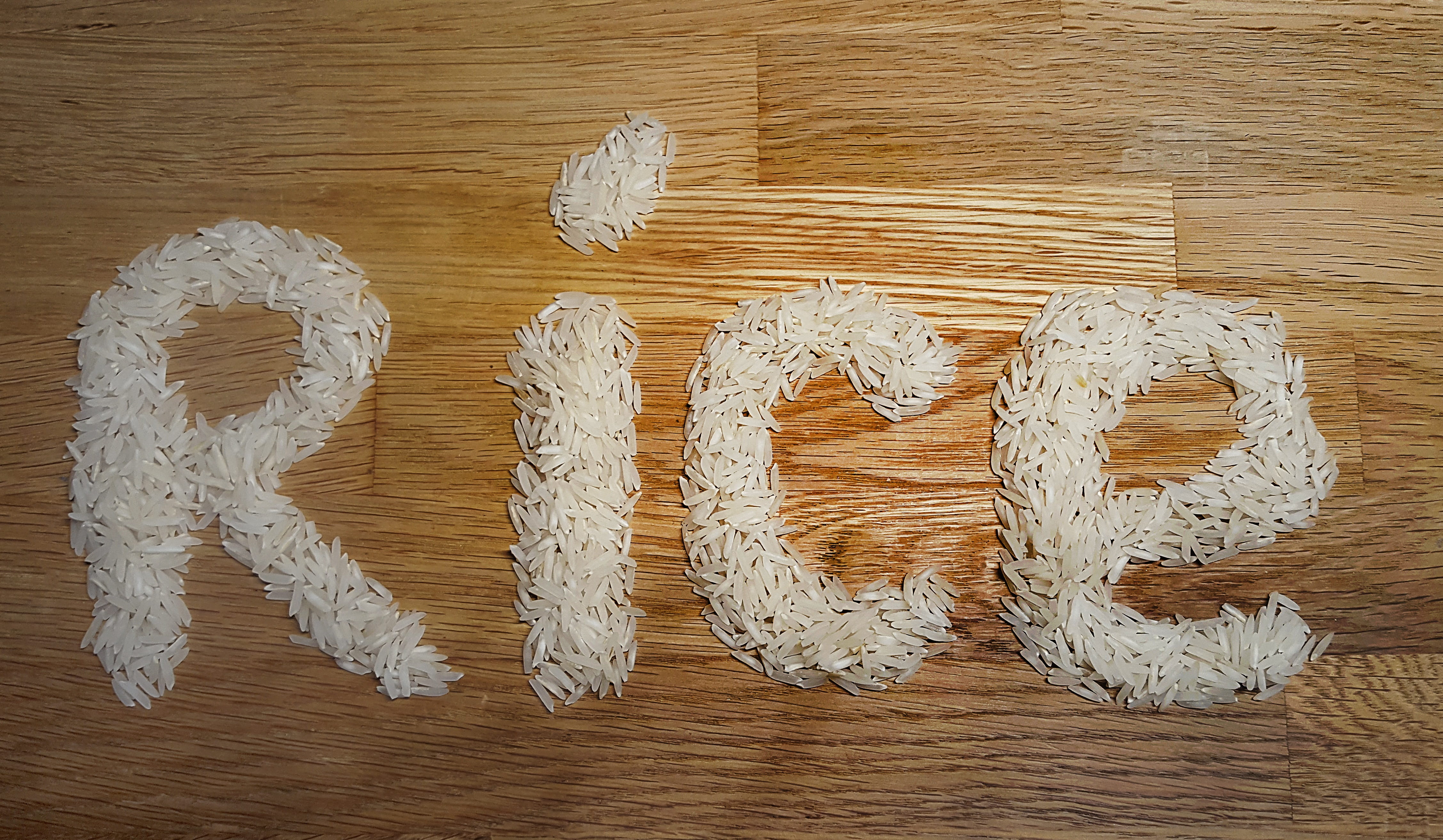 eat, 4K, wood grain, surface, wood, grains, love, communication, indoors, white, pattern, agriculture, food, heart, nutrition, text, heart shape, grain, HD Wallpaper