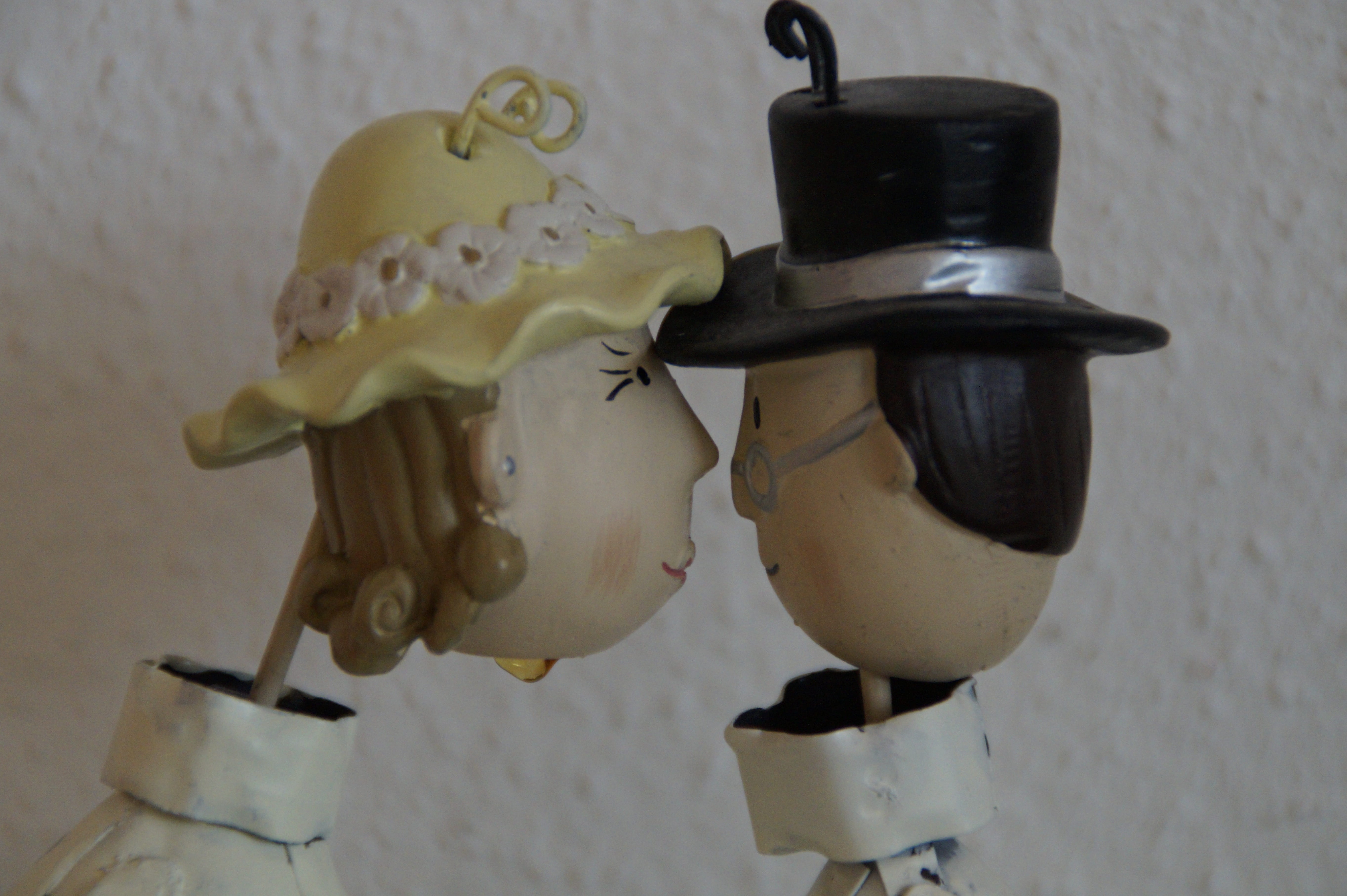 pair, human representation, bride and groom, craft, no people, for two, two, household equipment, doll, relationship, kiss, toy, 5K, wedding, close-up, HD Wallpaper