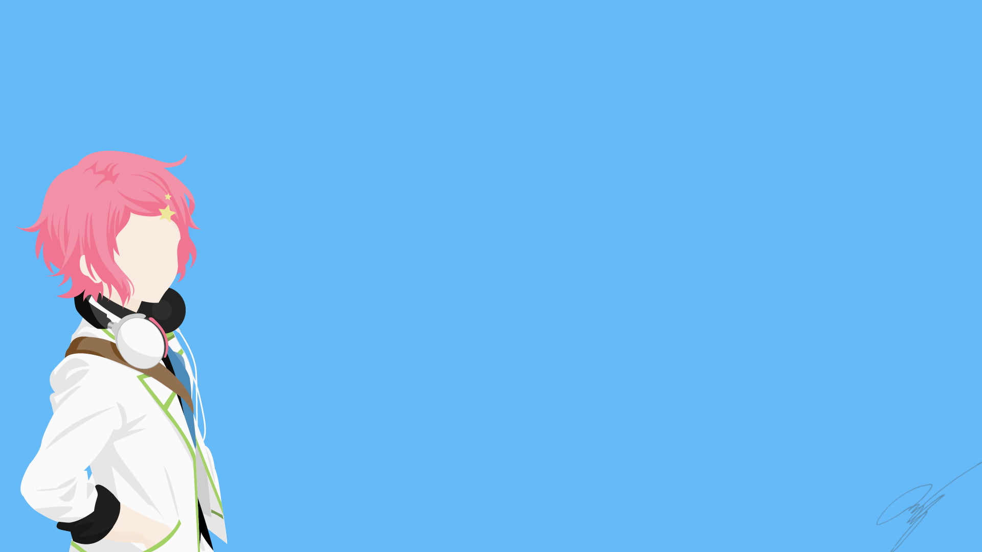 Koito Minase, Anime, Minimalist, Myriad Colors Phantom World, 1080P, HD Wallpaper