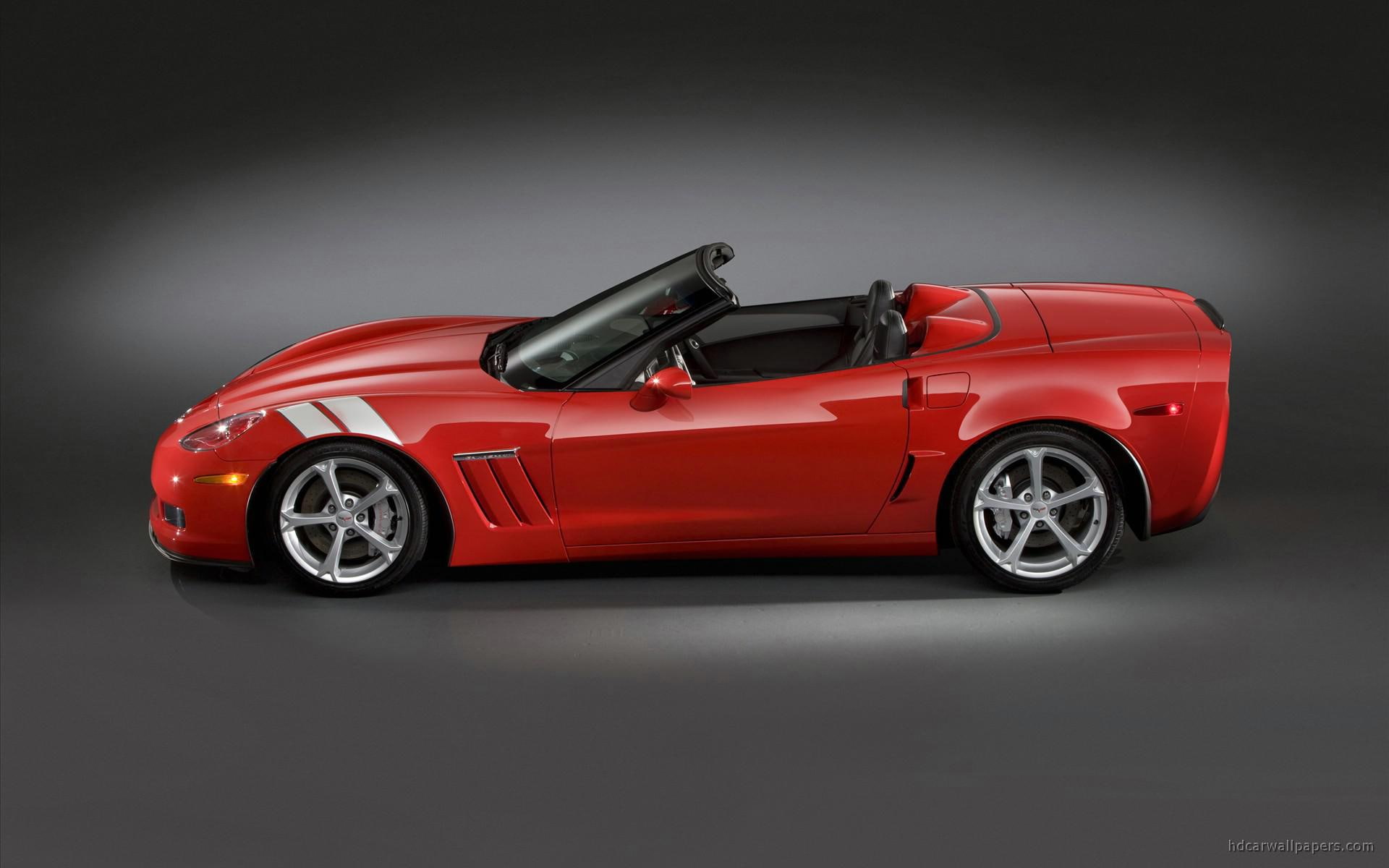 cars, 2010, grand, 1080P, chevrolet, model, diecast, red, sport, convertible, corvette, HD Wallpaper