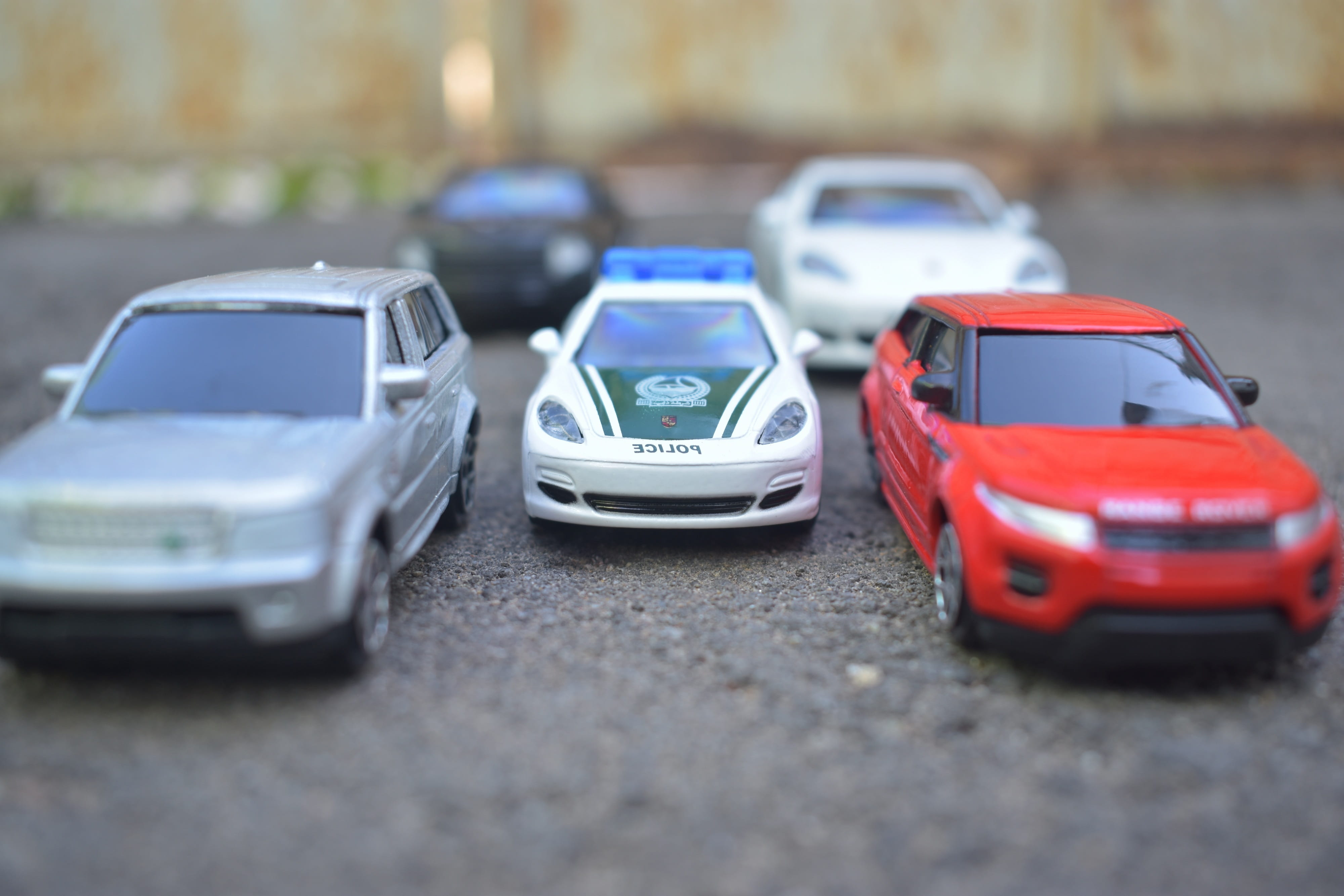 toy, land vehicle, blue, vehicle, cars, toy car, red, racecar, surface level, still life, day, city, auto, road, transportation, 4K, selective focus, miniature, HD Wallpaper