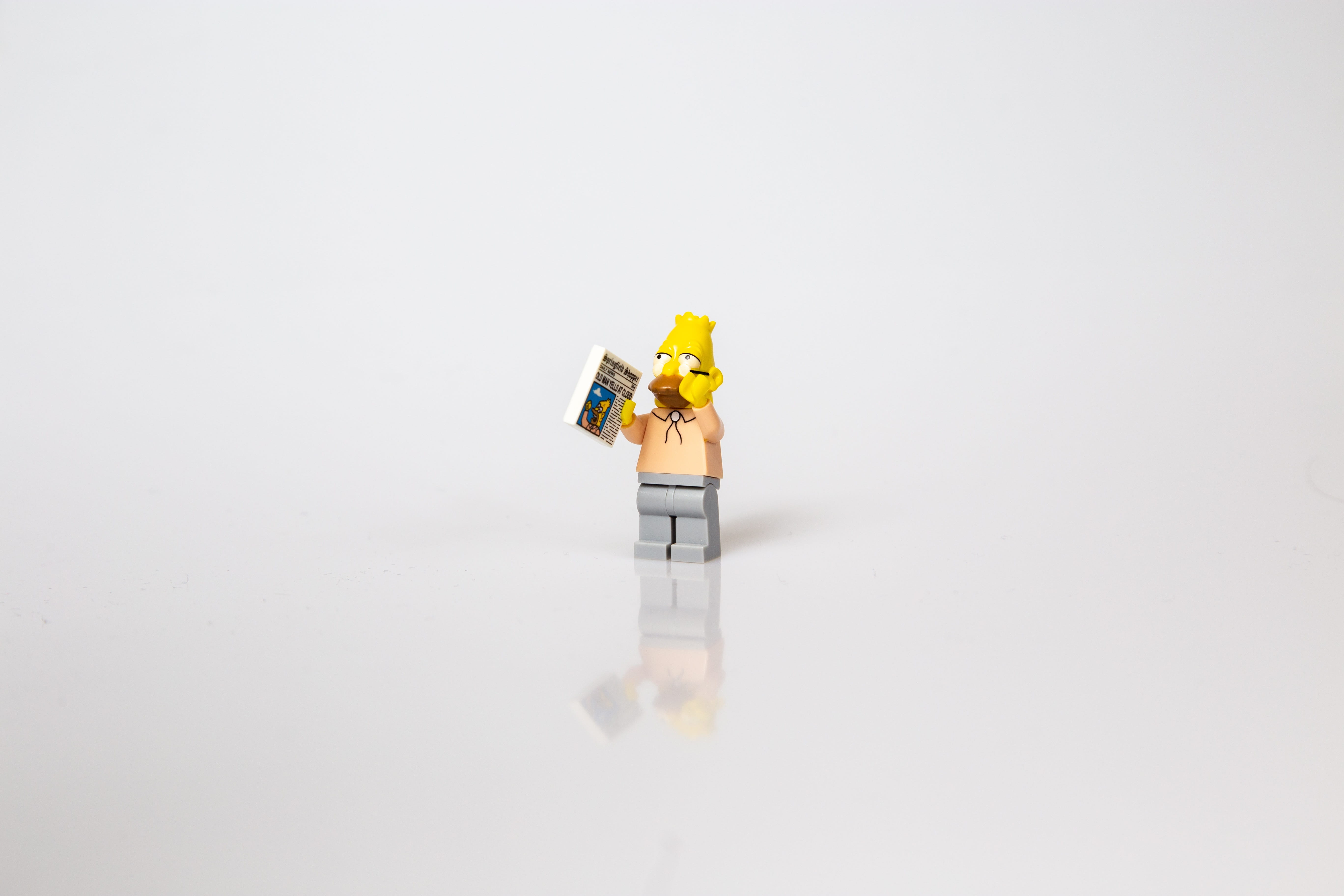 still life, elderly, studio shot, large group of objects, choice, lego, creativity, 5K, capsule, pill, yellow, pencil, old man, lego man, no people, close-up, HD Wallpaper