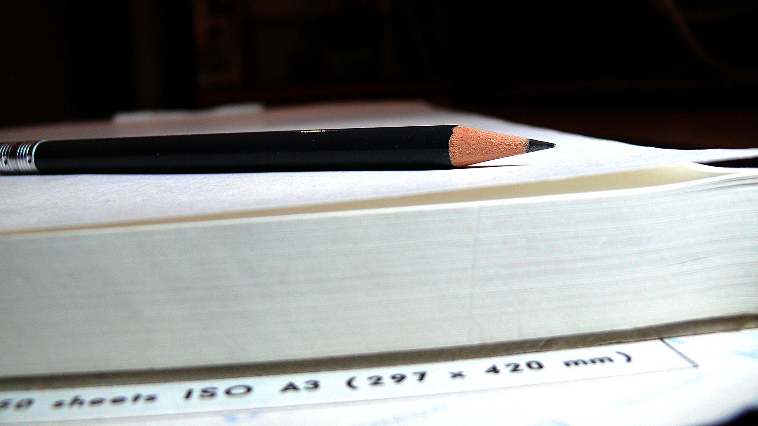 box, white paper, music, arts culture and entertainment, pencil, education, marker pen, still life, text, leave, no people, focus on foreground, office supplies, HD Wallpaper
