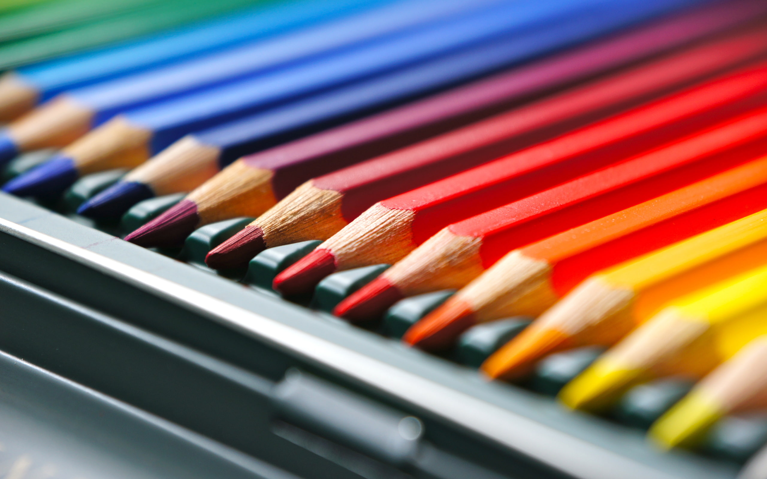 DRAWING, PENCILS, 2K, Pencil CASE, COLORED, BOX, HD Wallpaper
